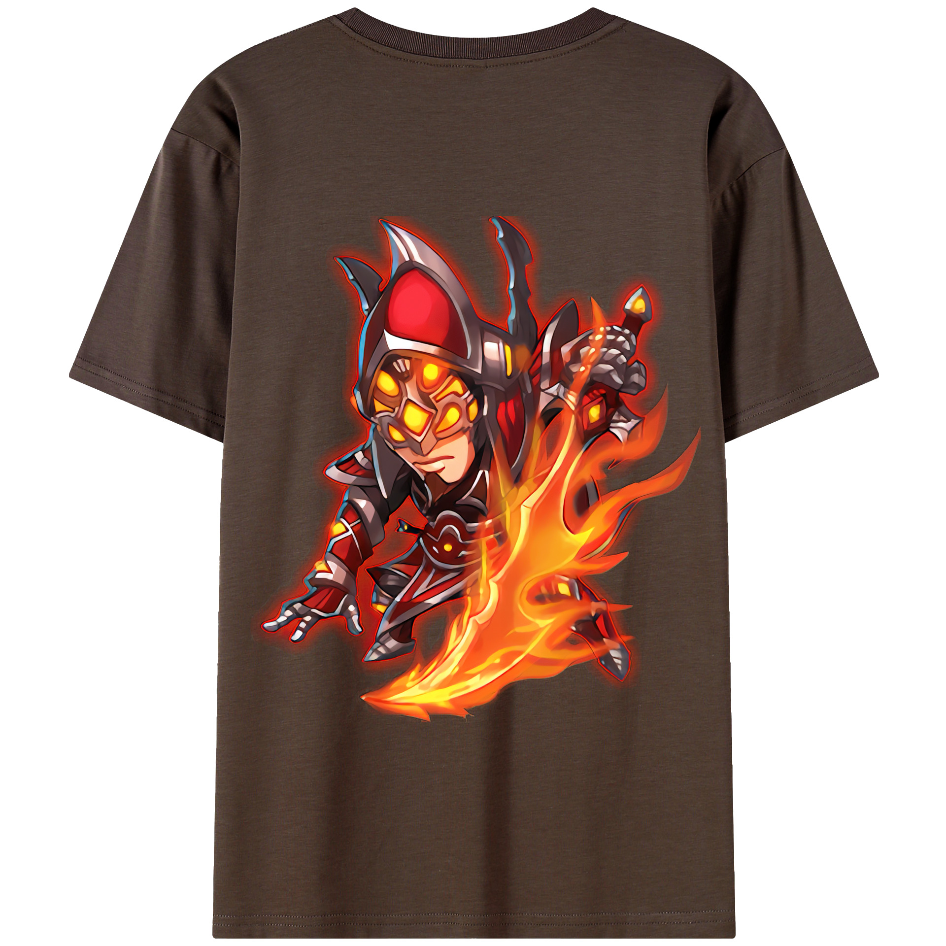 リーグ・オブ・レジェンド League of Legends LOL 綿100％半袖Tシャツ（背面プリント）