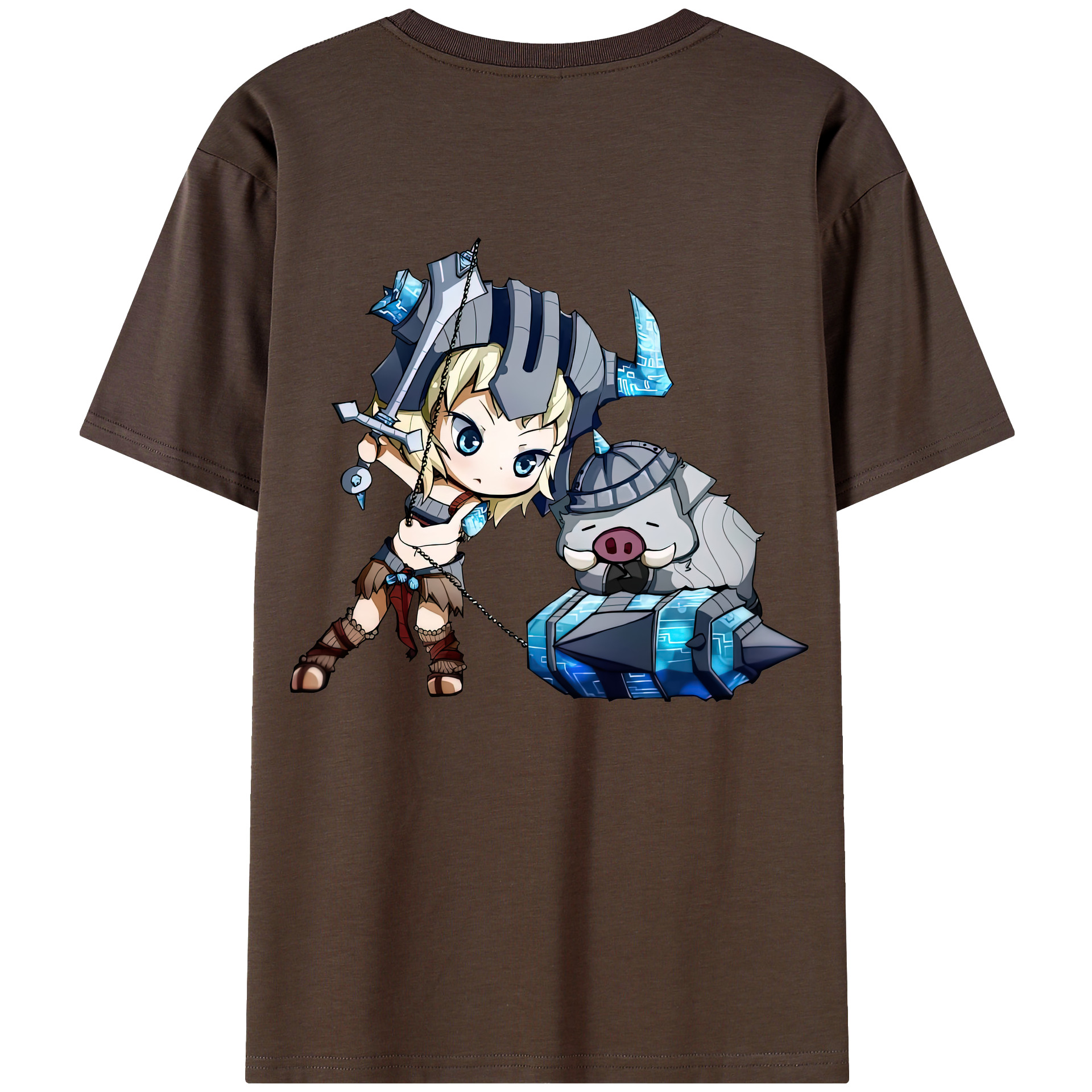 リーグ・オブ・レジェンド League of Legends LOL 綿100％半袖Tシャツ（背面プリント）