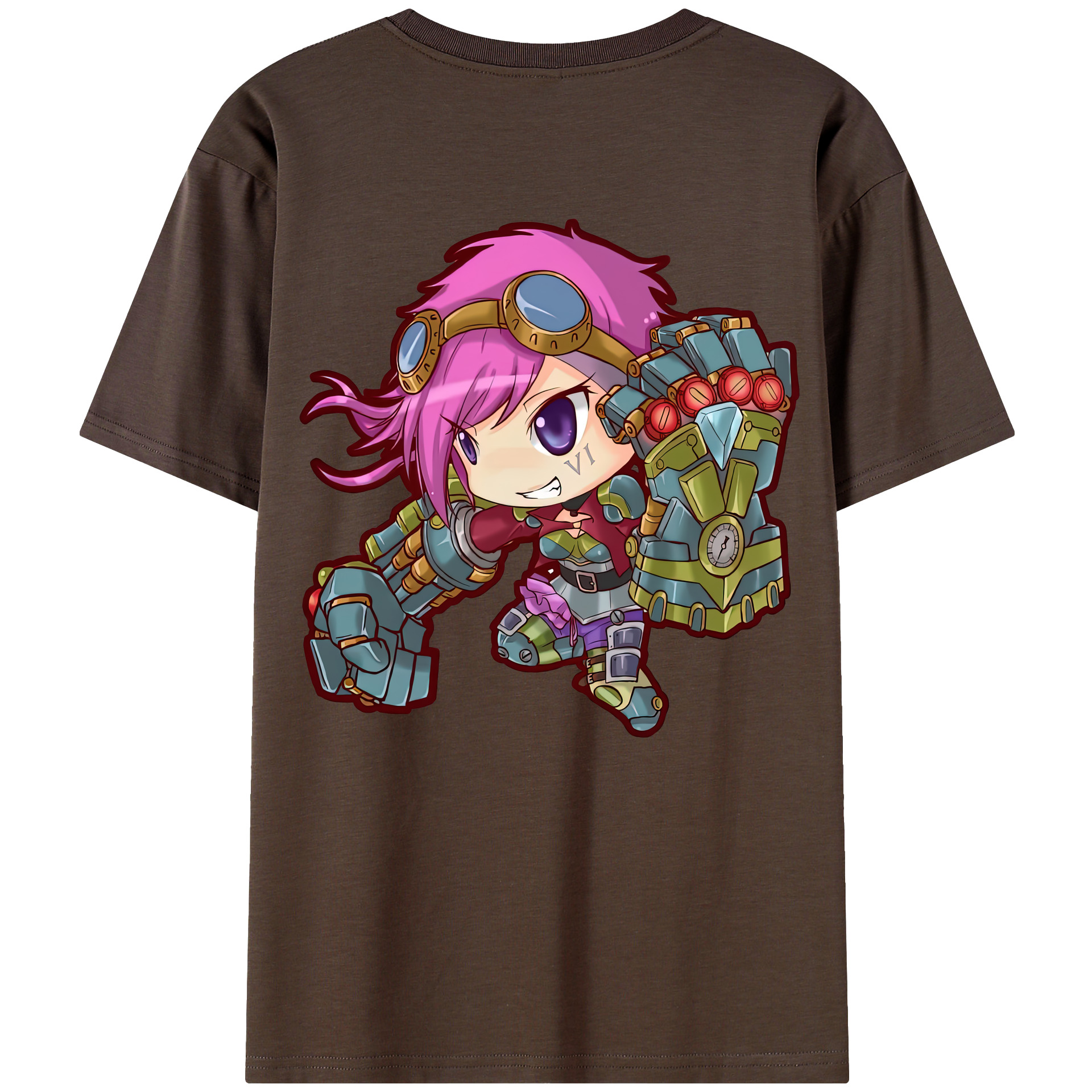 リーグ・オブ・レジェンド League of Legends LOL 綿100％半袖Tシャツ（背面プリント）