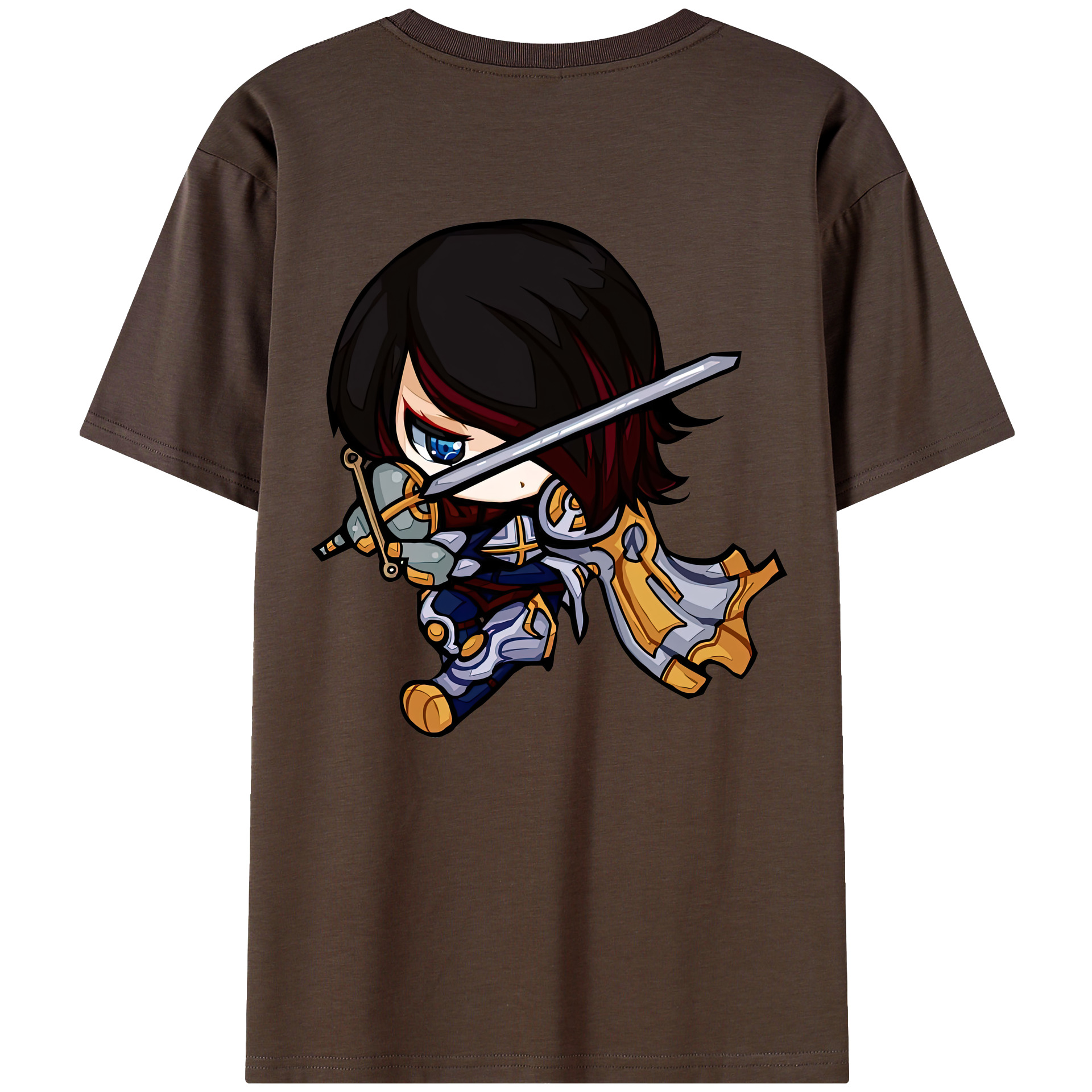 リーグ・オブ・レジェンド League of Legends LOL 綿100％半袖Tシャツ（背面プリント）