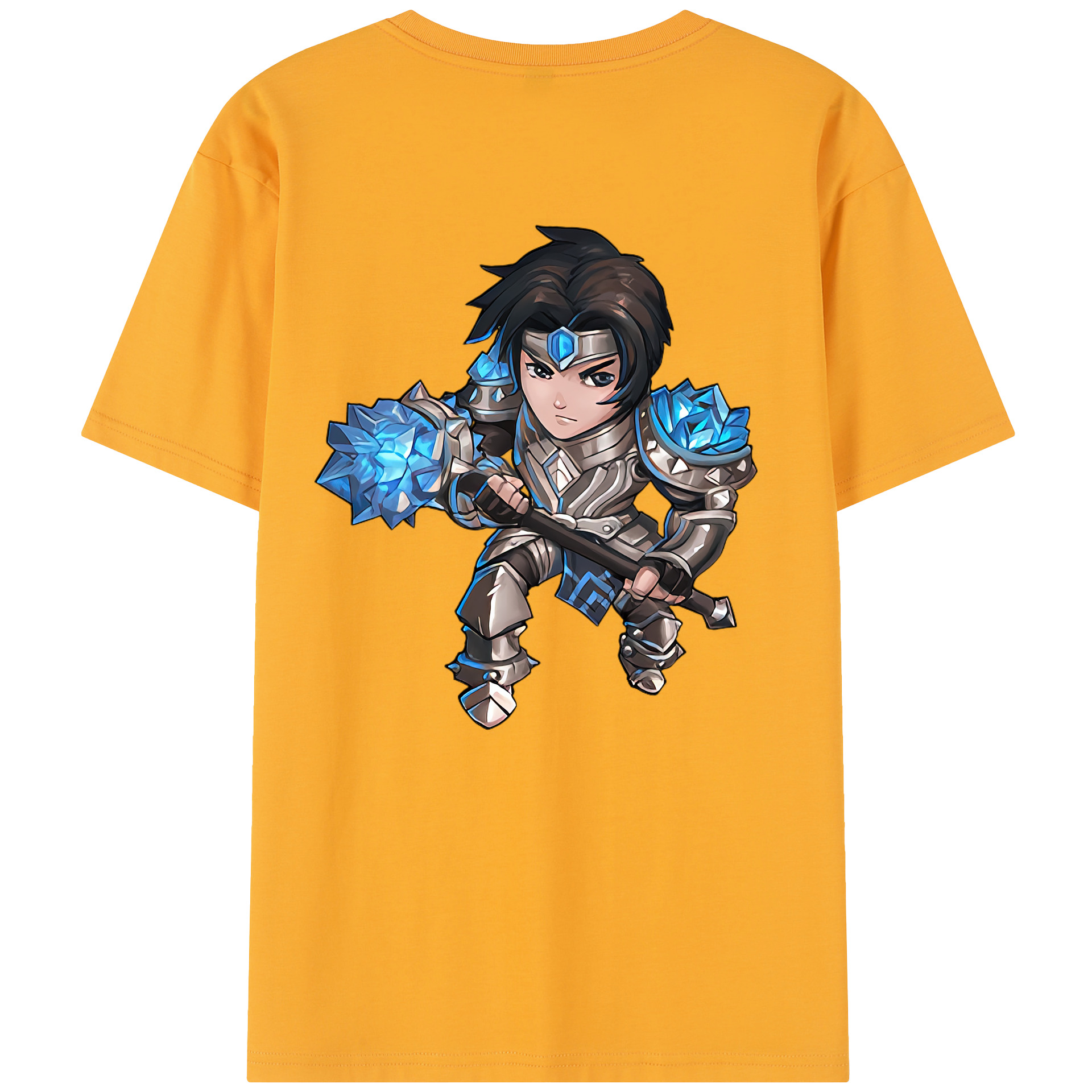 リーグ・オブ・レジェンド League of Legends LOL 綿100％半袖Tシャツ（背面プリント）