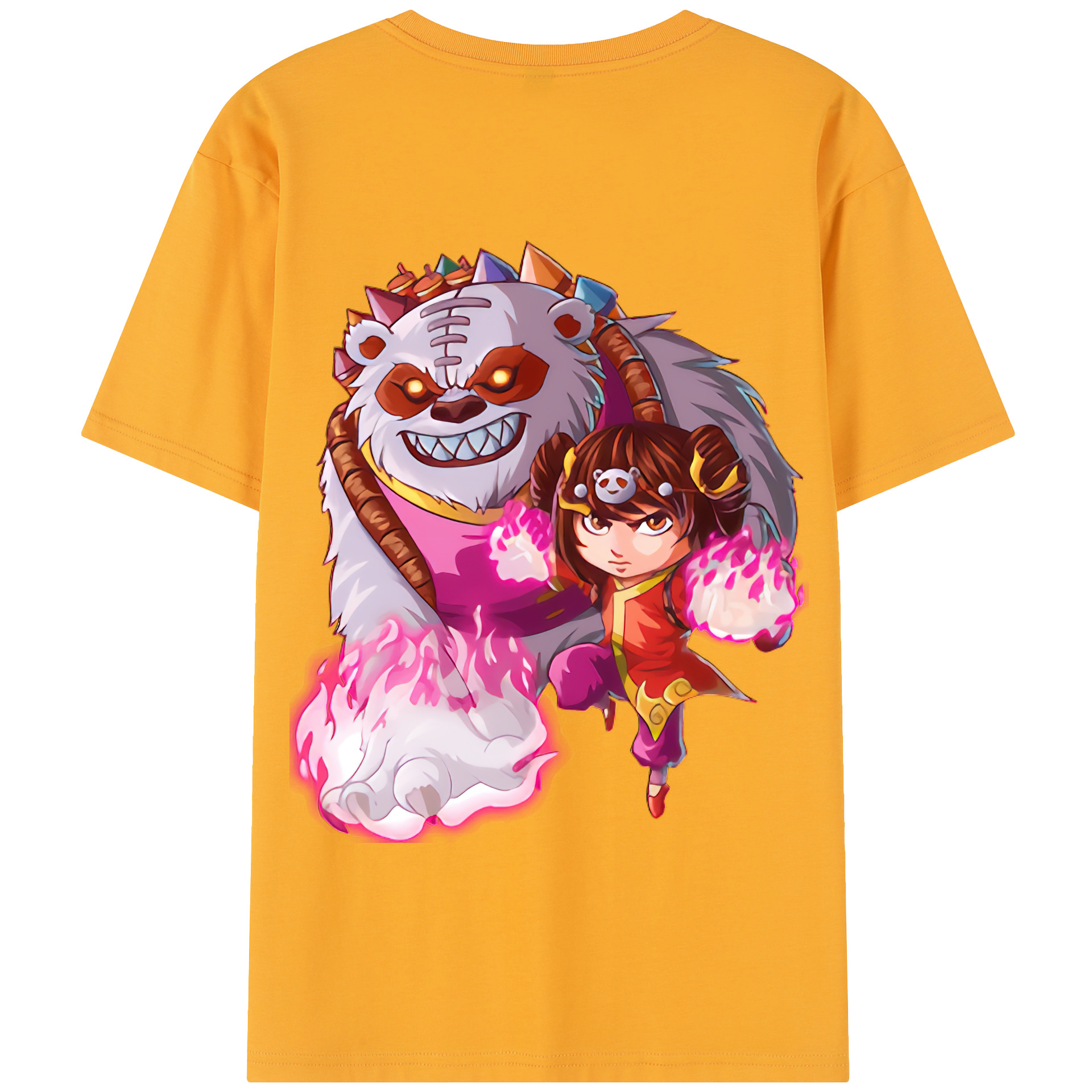 リーグ・オブ・レジェンド League of Legends LOL 綿100％半袖Tシャツ（背面プリント）