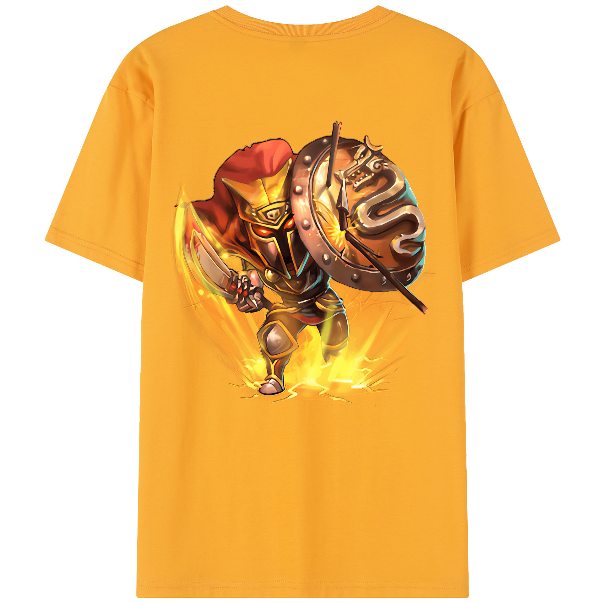 リーグ・オブ・レジェンド League of Legends LOL 綿100％半袖Tシャツ（背面プリント）