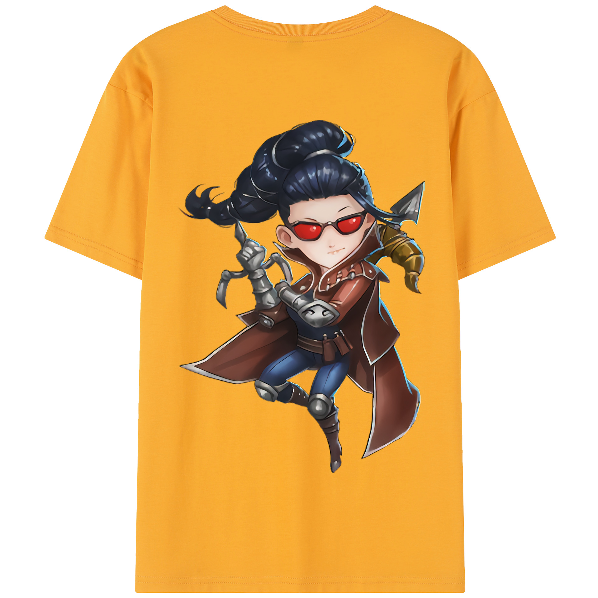 リーグ・オブ・レジェンド League of Legends LOL 綿100％半袖Tシャツ（背面プリント）