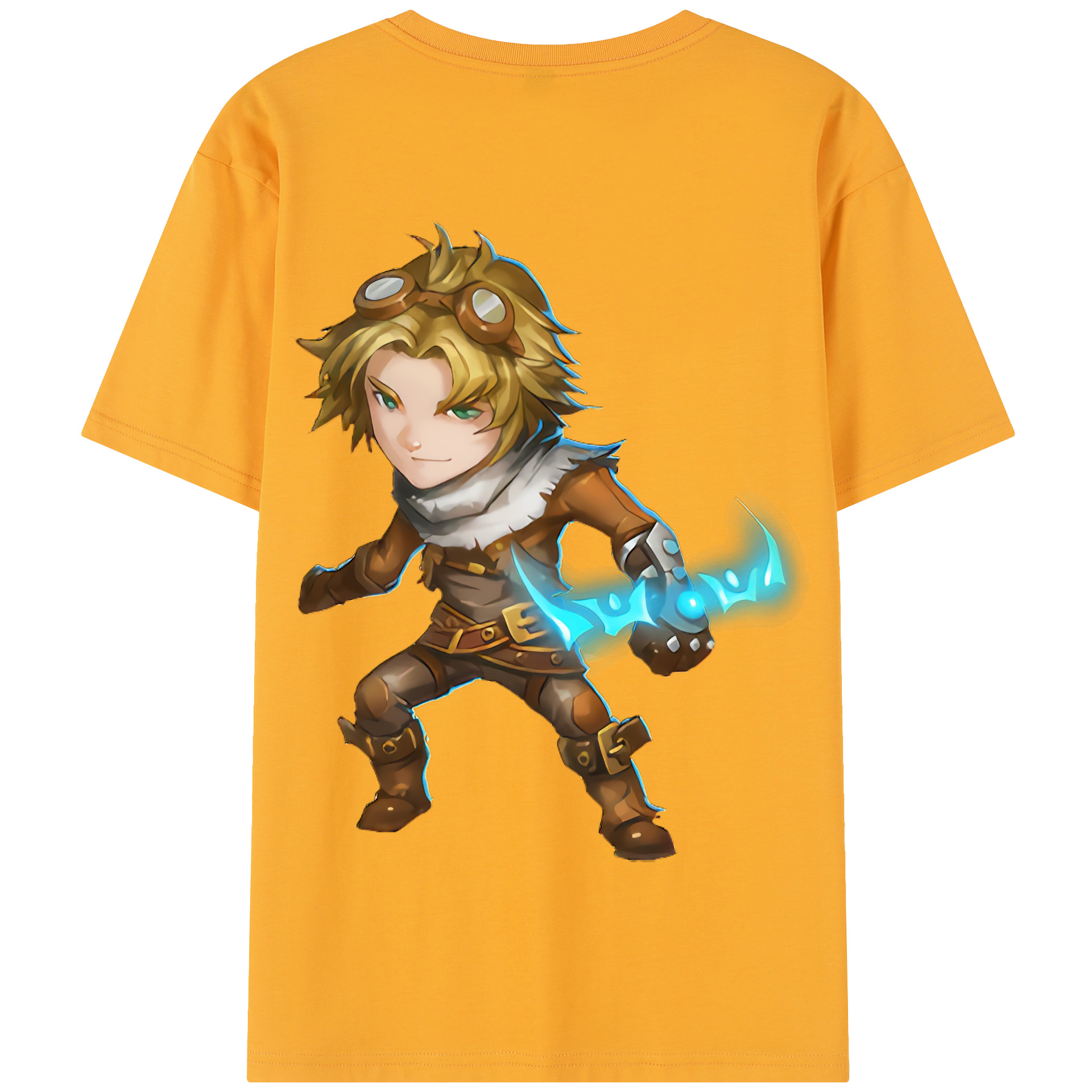 リーグ・オブ・レジェンド League of Legends LOL 綿100％半袖Tシャツ（背面プリント）