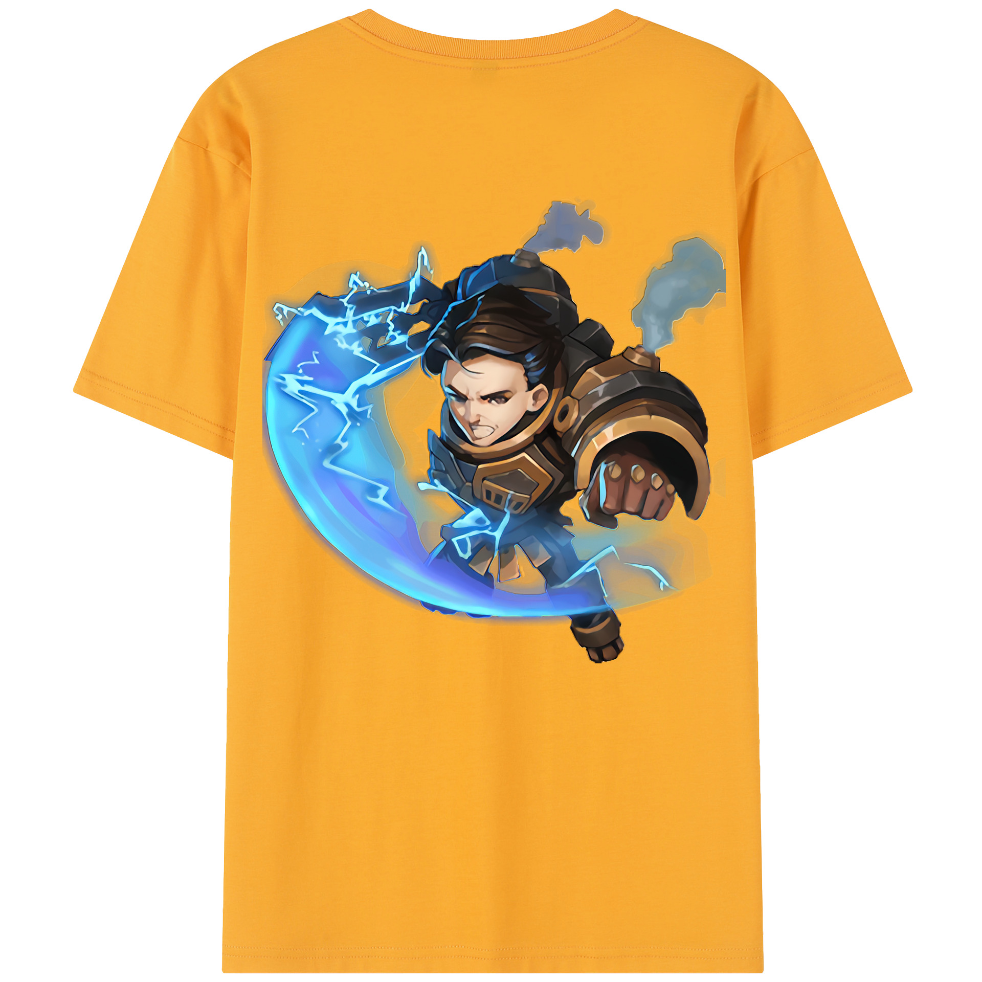 リーグ・オブ・レジェンド League of Legends LOL 綿100％半袖Tシャツ（背面プリント）
