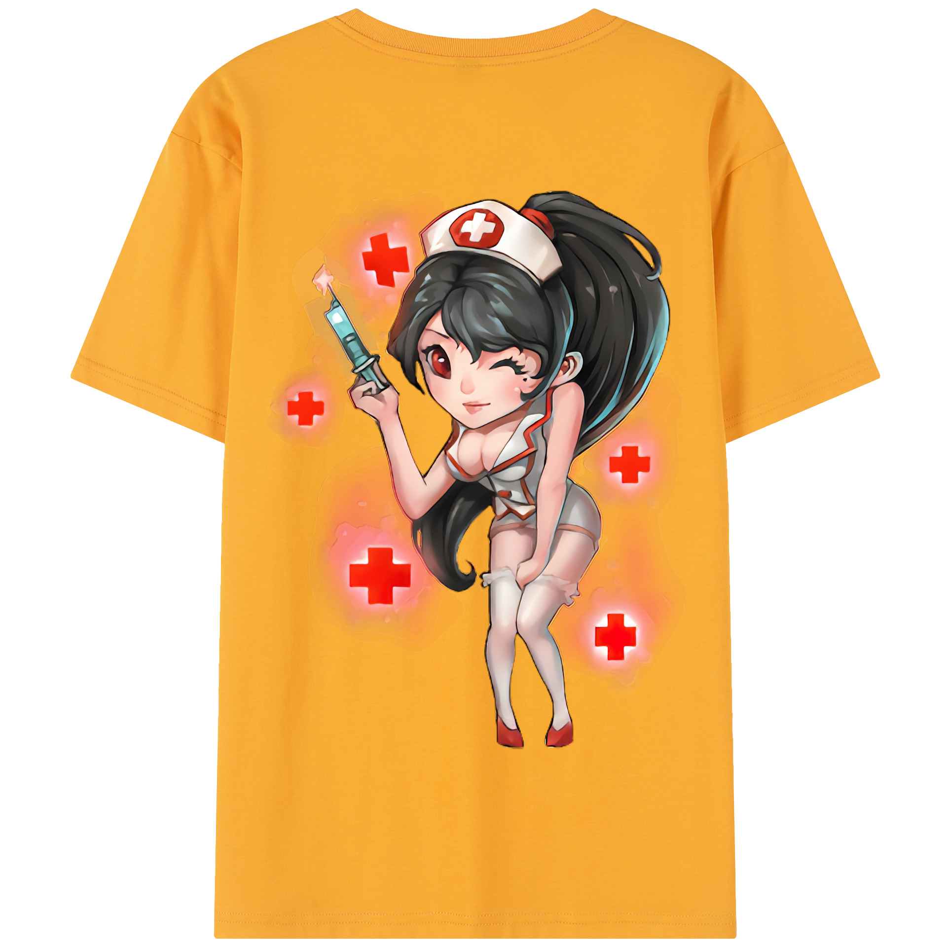 リーグ・オブ・レジェンド League of Legends LOL 綿100％半袖Tシャツ（背面プリント）