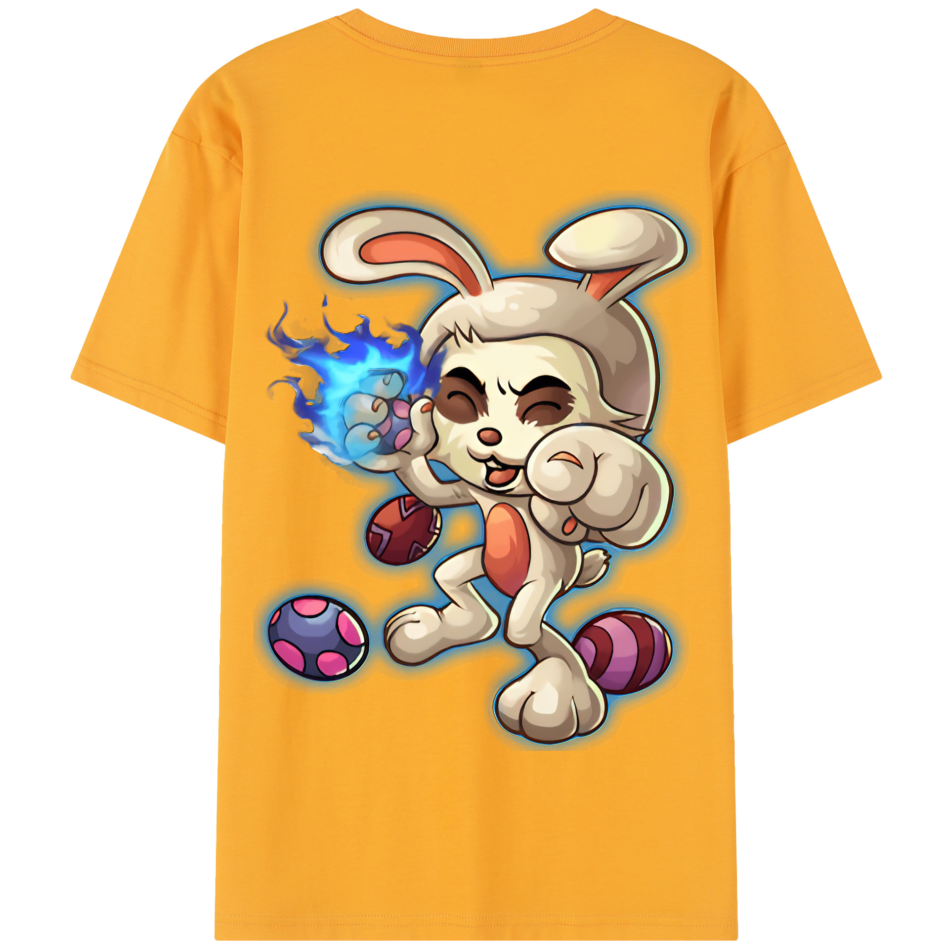 リーグ・オブ・レジェンド League of Legends LOL 綿100％半袖Tシャツ（背面プリント）