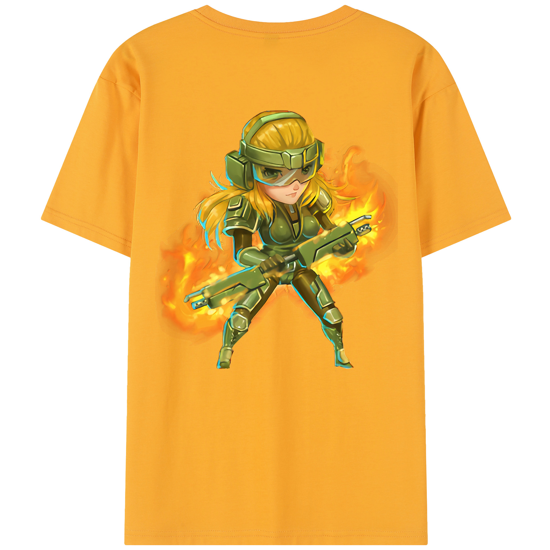 リーグ・オブ・レジェンド League of Legends LOL 綿100％半袖Tシャツ（背面プリント）
