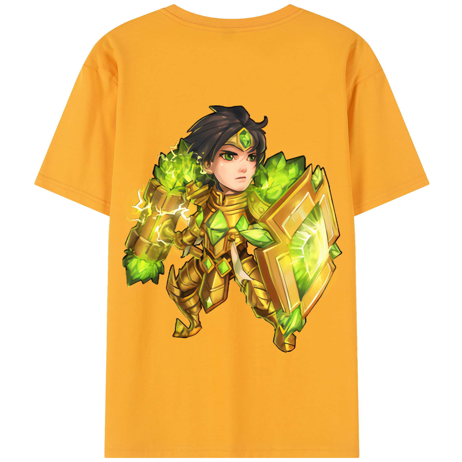 リーグ・オブ・レジェンド League of Legends LOL 綿100％半袖Tシャツ（背面プリント）