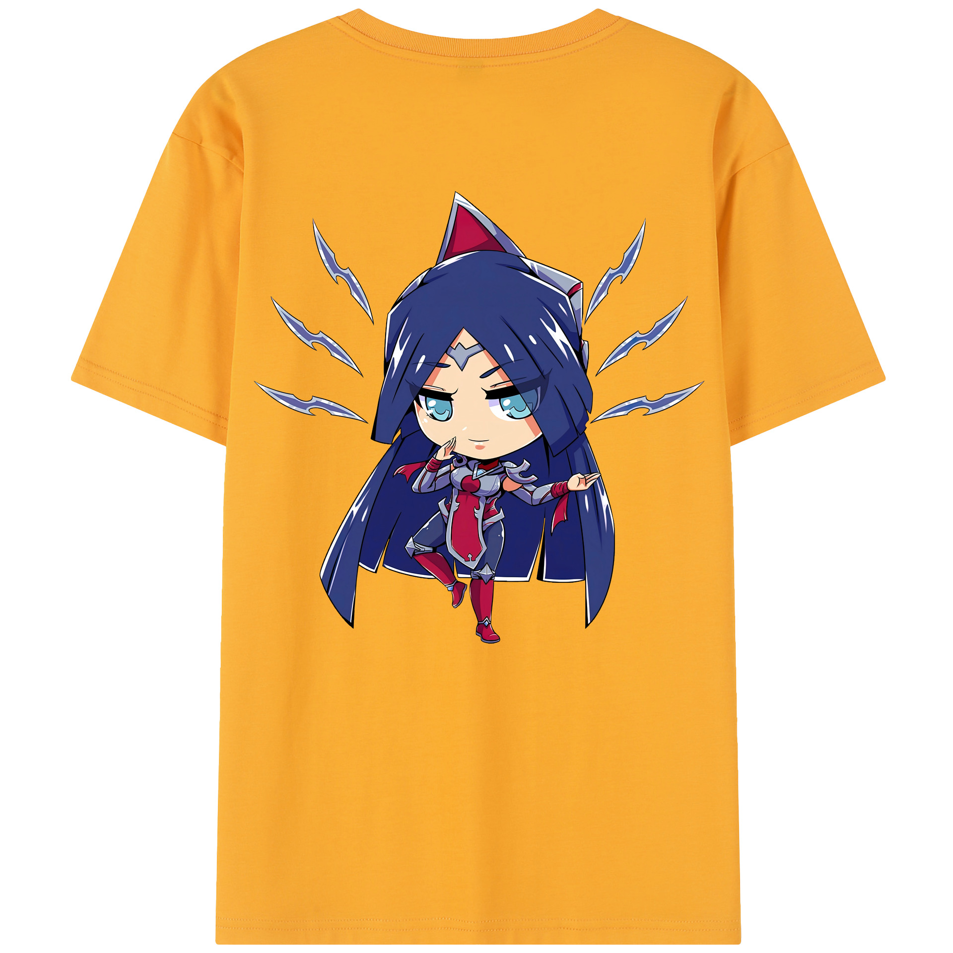 リーグ・オブ・レジェンド League of Legends LOL 綿100％半袖Tシャツ（背面プリント）
