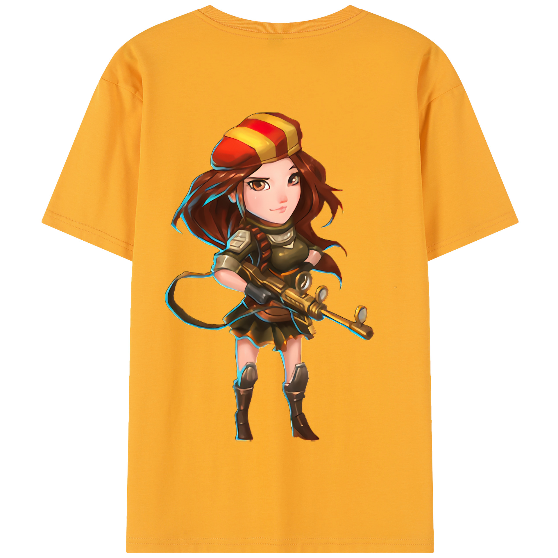 リーグ・オブ・レジェンド League of Legends LOL 綿100％半袖Tシャツ（背面プリント）