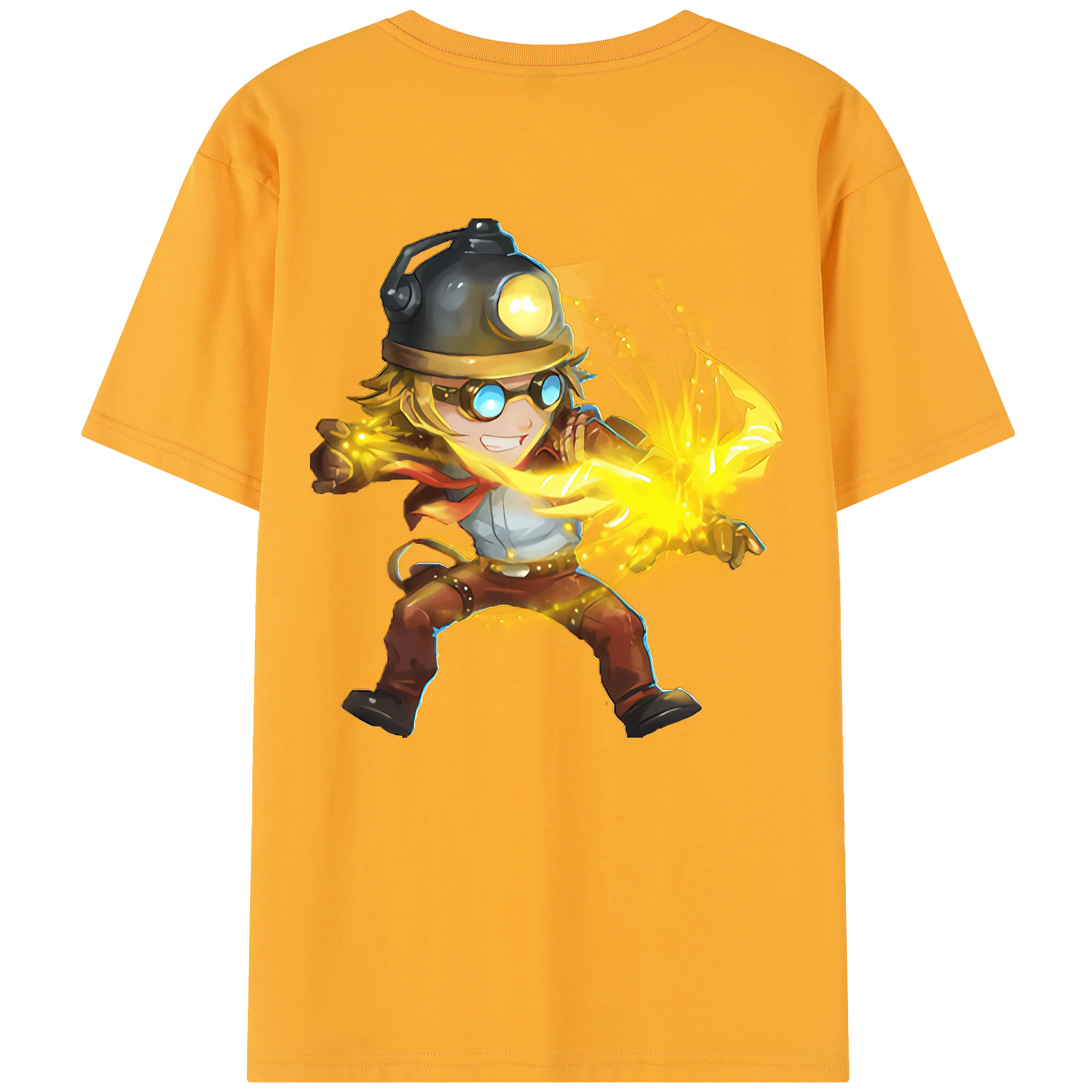 リーグ・オブ・レジェンド League of Legends LOL 綿100％半袖Tシャツ（背面プリント）