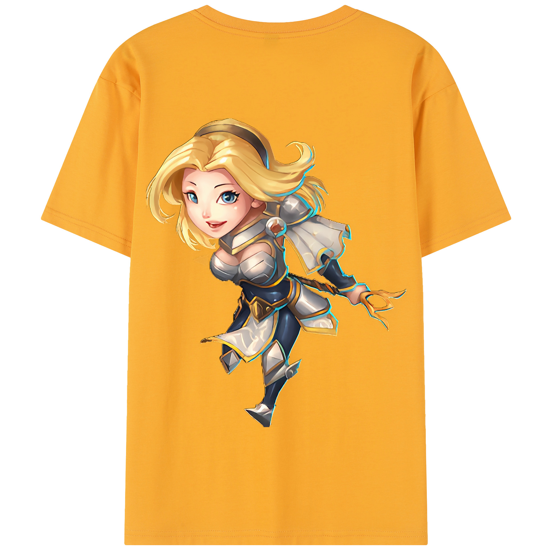 リーグ・オブ・レジェンド League of Legends LOL 綿100％半袖Tシャツ（背面プリント）
