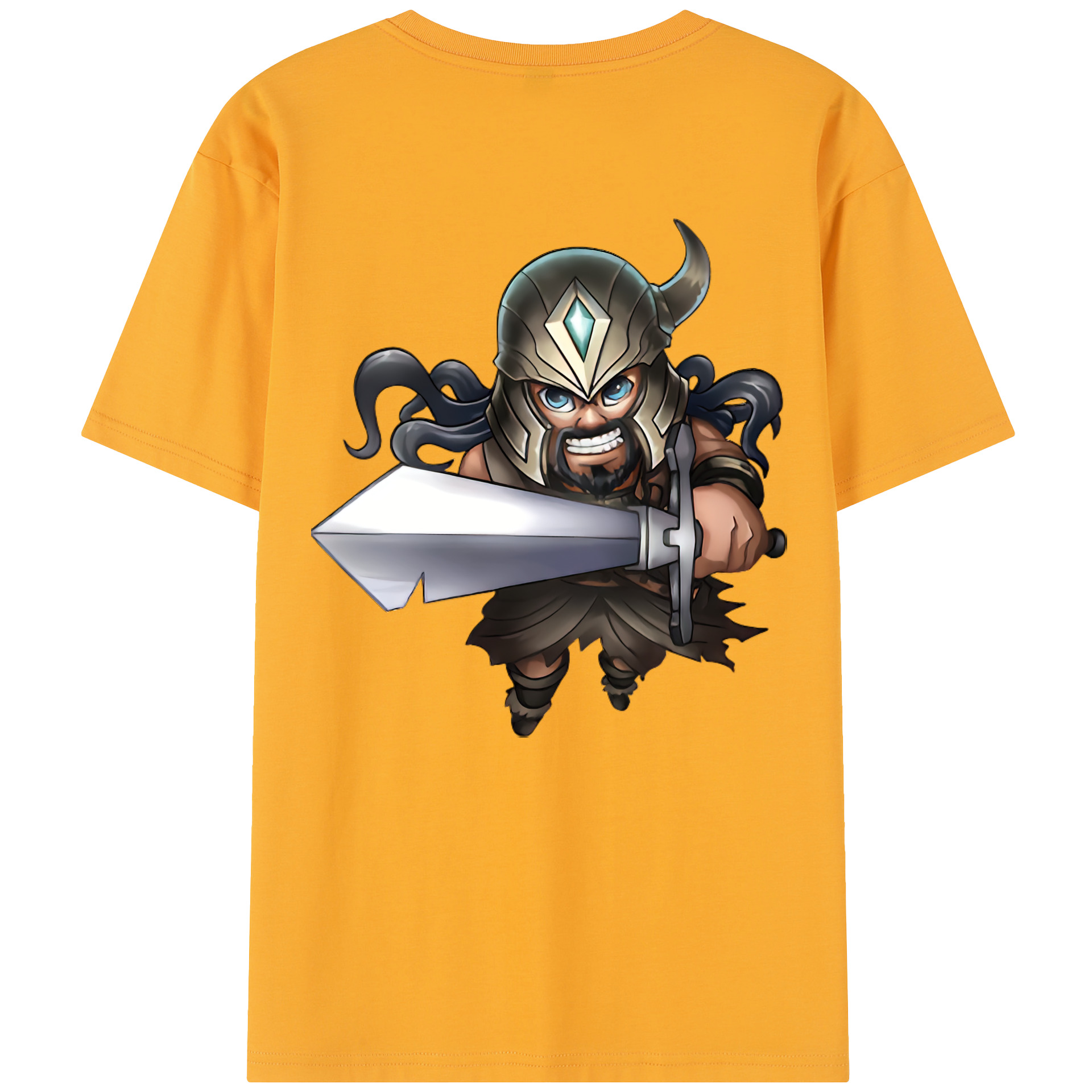 リーグ・オブ・レジェンド League of Legends LOL 綿100％半袖Tシャツ（背面プリント）