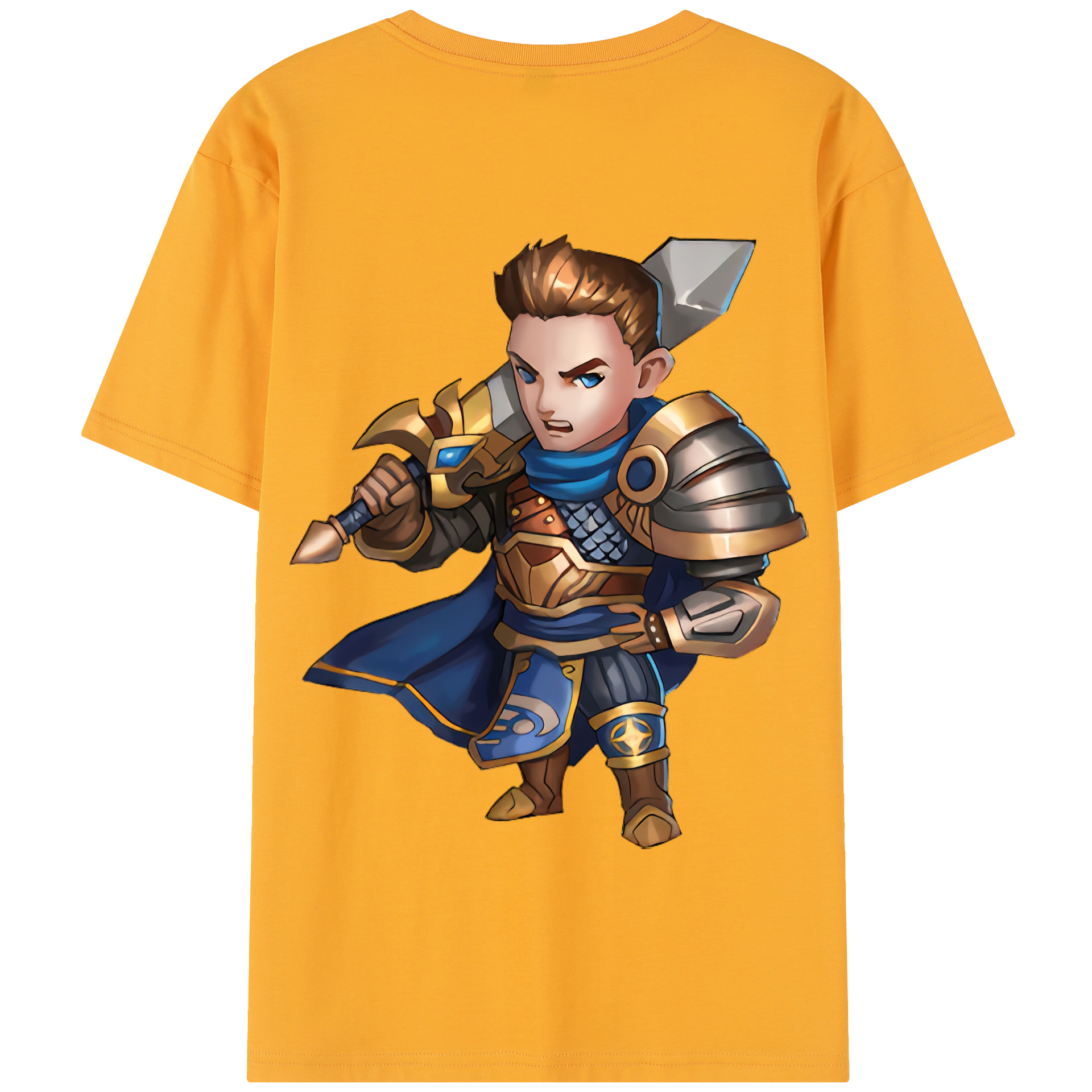 リーグ・オブ・レジェンド League of Legends LOL 綿100％半袖Tシャツ（背面プリント）