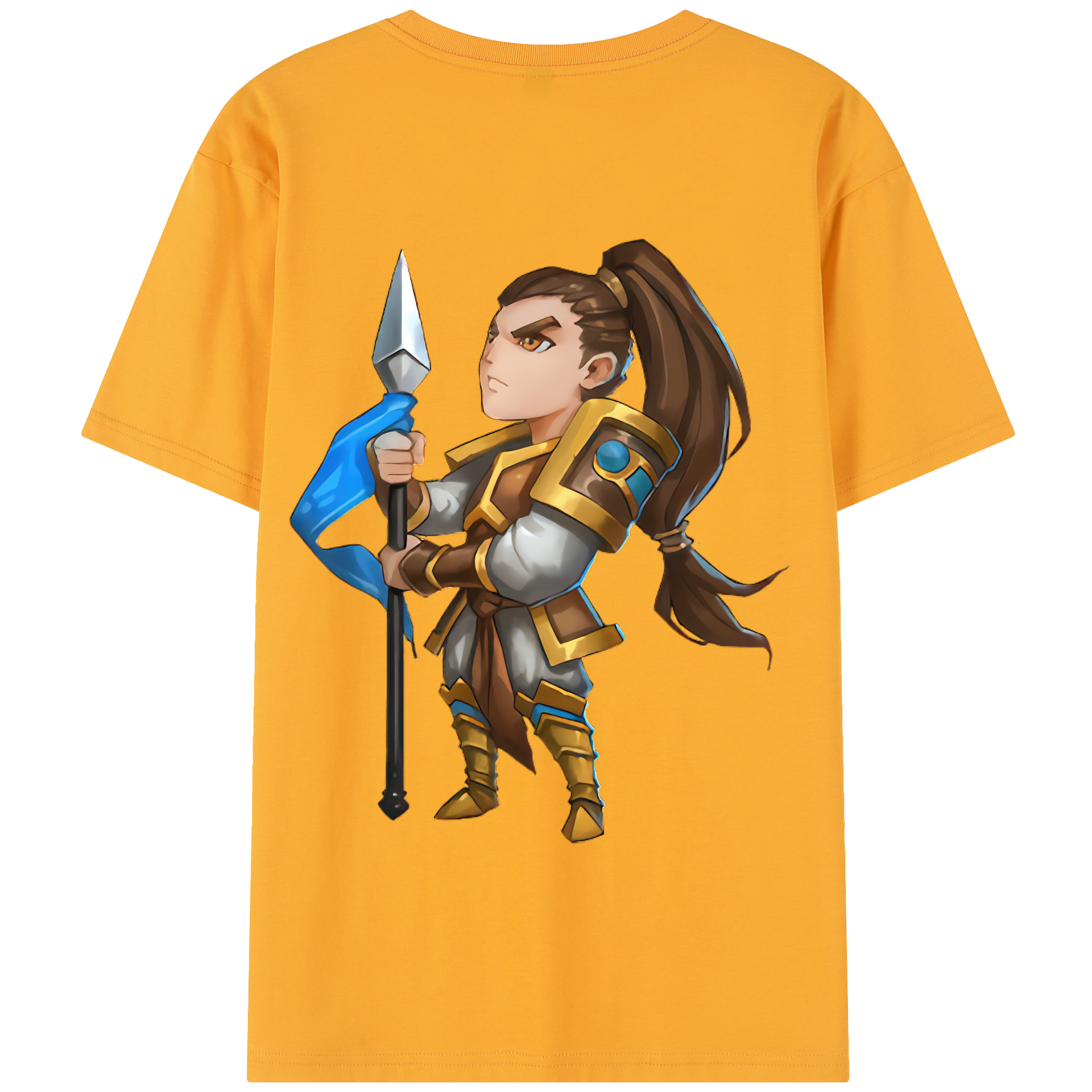 リーグ・オブ・レジェンド League of Legends LOL 綿100％半袖Tシャツ（背面プリント）
