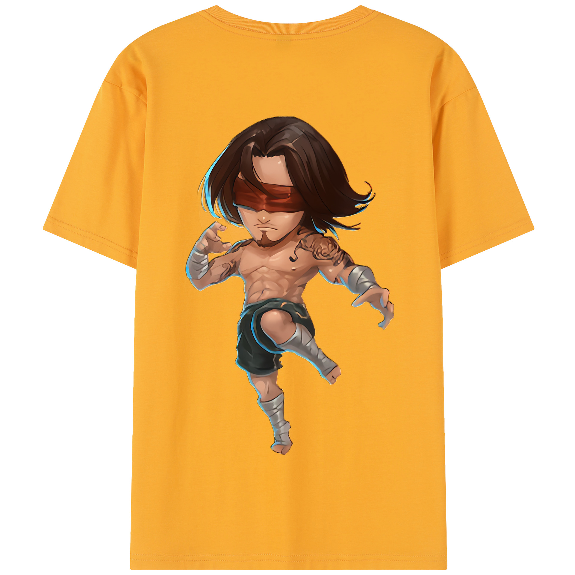 リーグ・オブ・レジェンド League of Legends LOL 綿100％半袖Tシャツ（背面プリント）