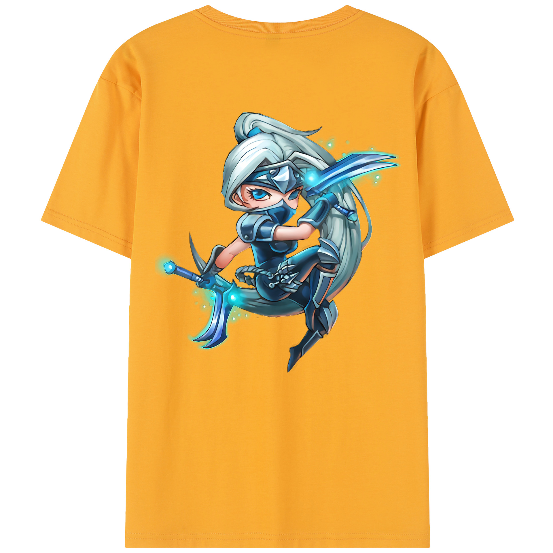 リーグ・オブ・レジェンド League of Legends LOL 綿100％半袖Tシャツ（背面プリント）