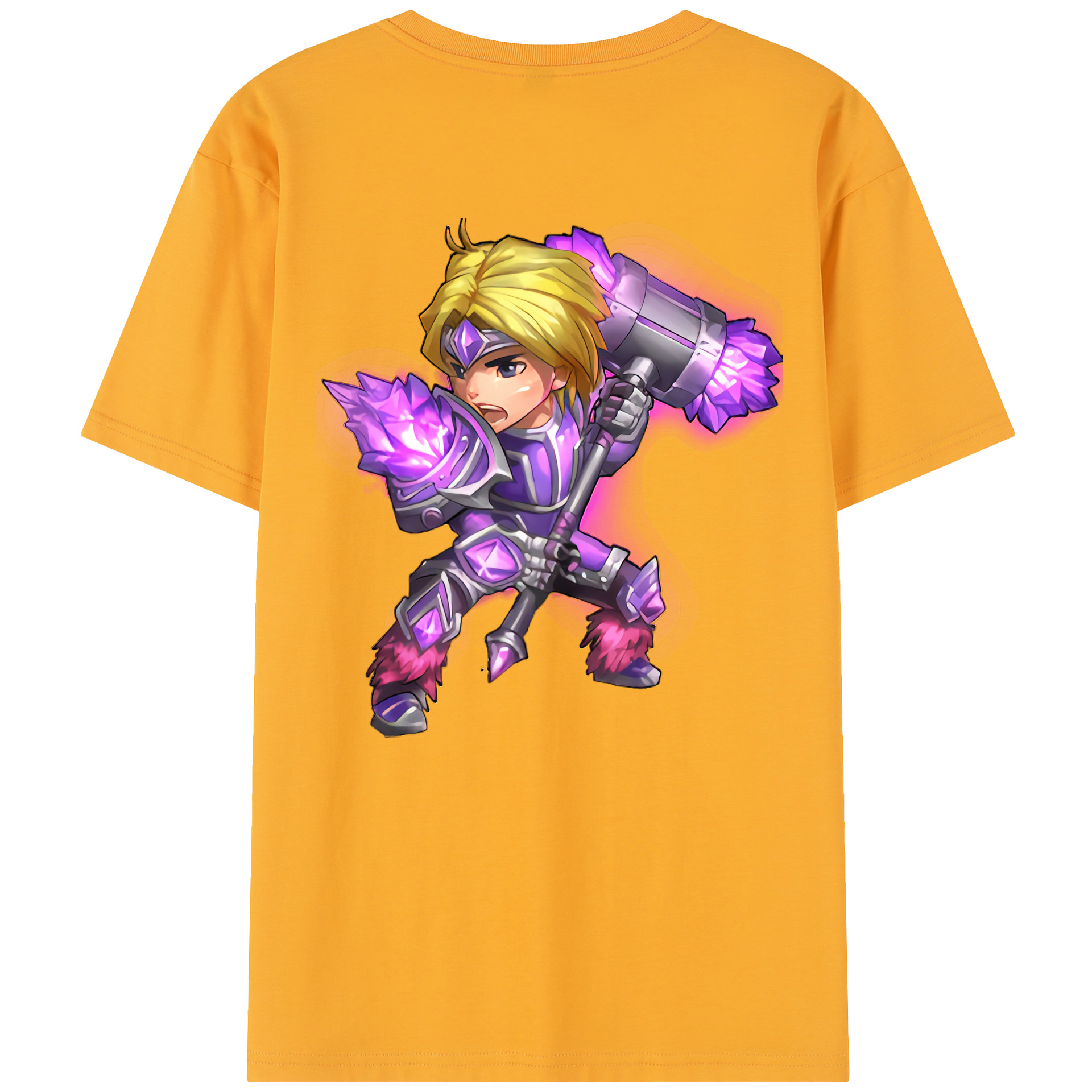 リーグ・オブ・レジェンド League of Legends LOL 綿100％半袖Tシャツ（背面プリント）