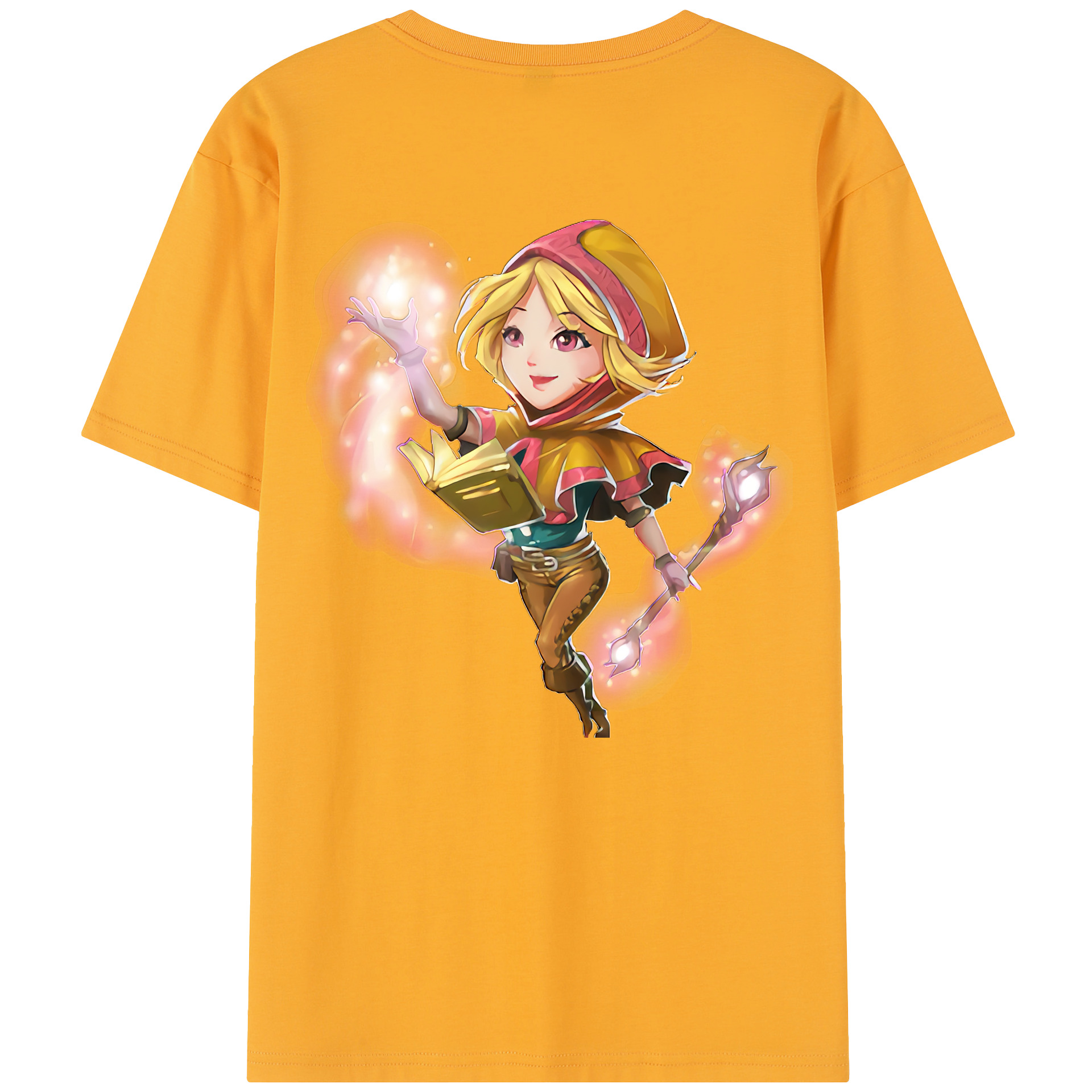 リーグ・オブ・レジェンド League of Legends LOL 綿100％半袖Tシャツ（背面プリント）
