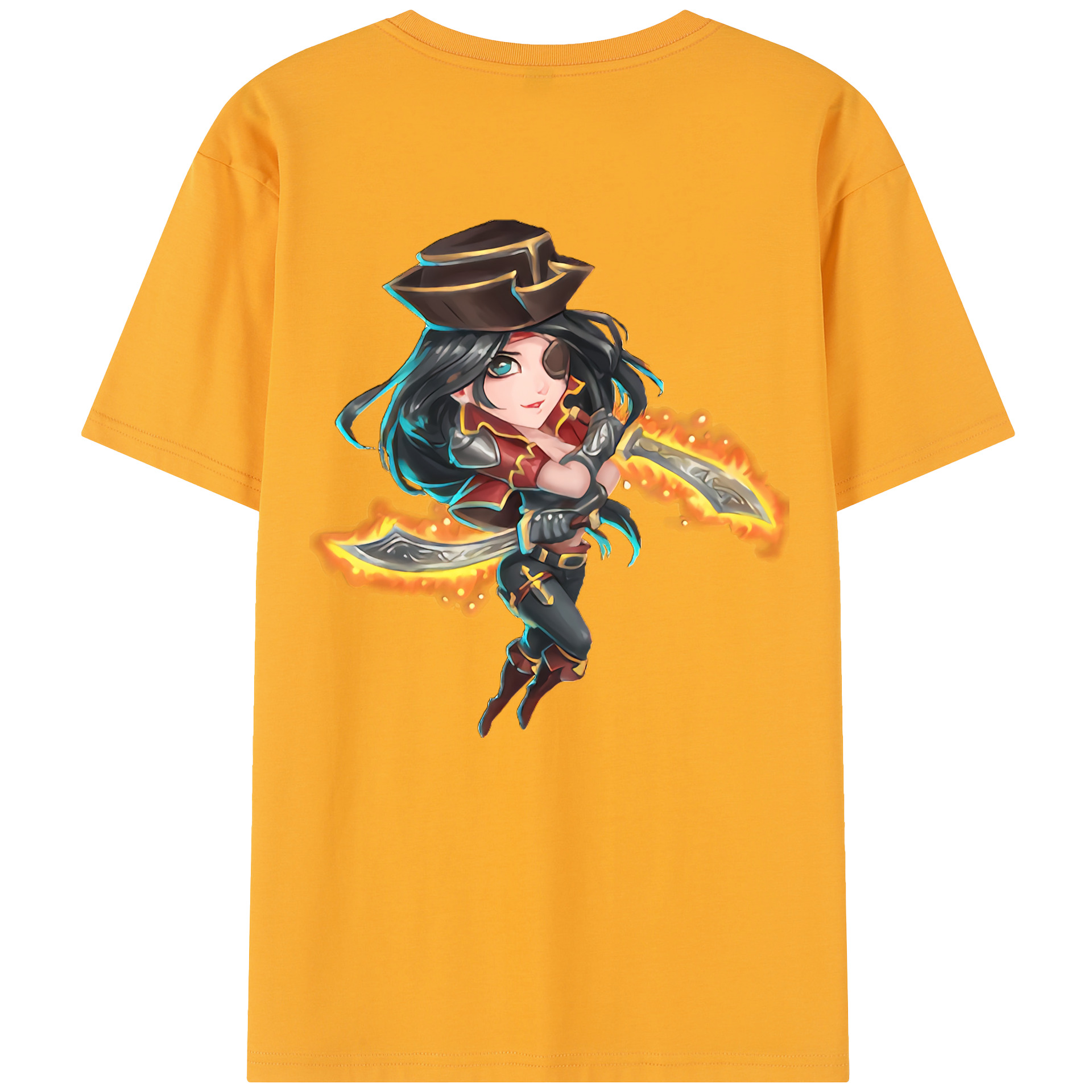 リーグ・オブ・レジェンド League of Legends LOL 綿100％半袖Tシャツ（背面プリント）