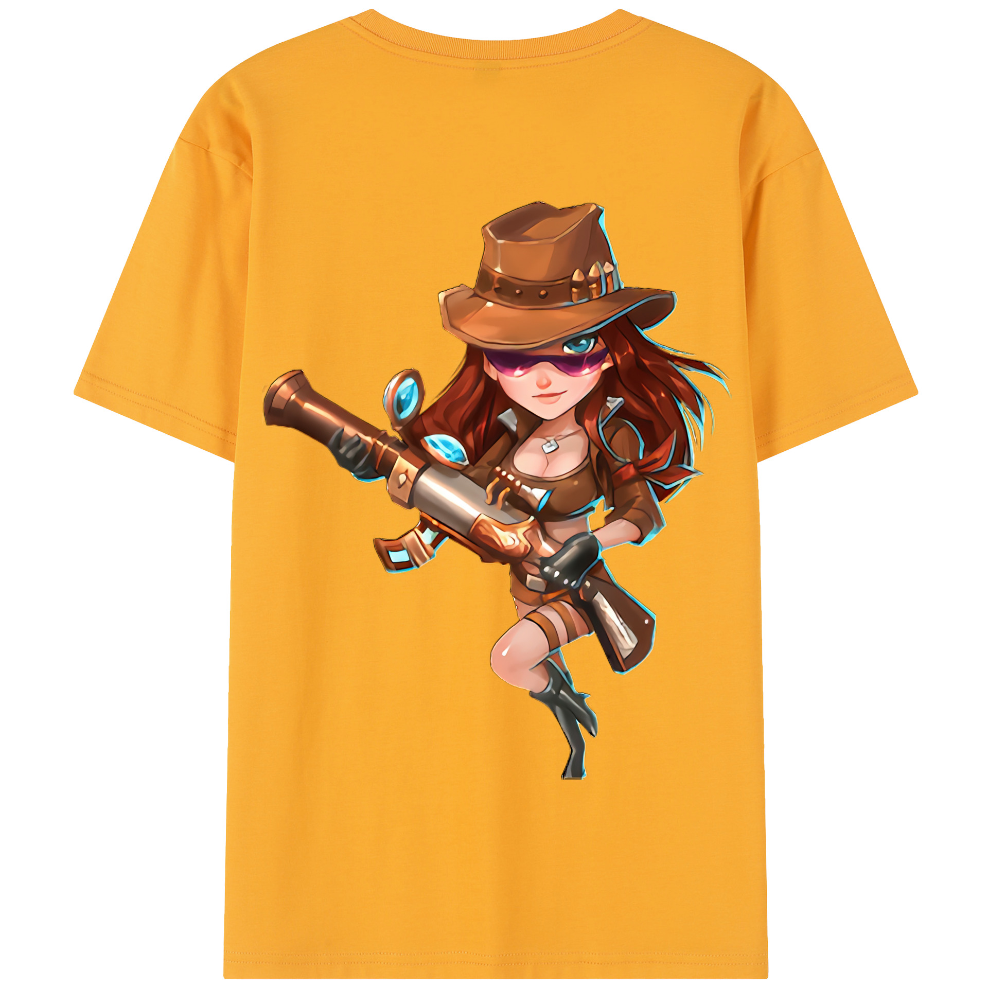 リーグ・オブ・レジェンド League of Legends LOL 綿100％半袖Tシャツ（背面プリント）