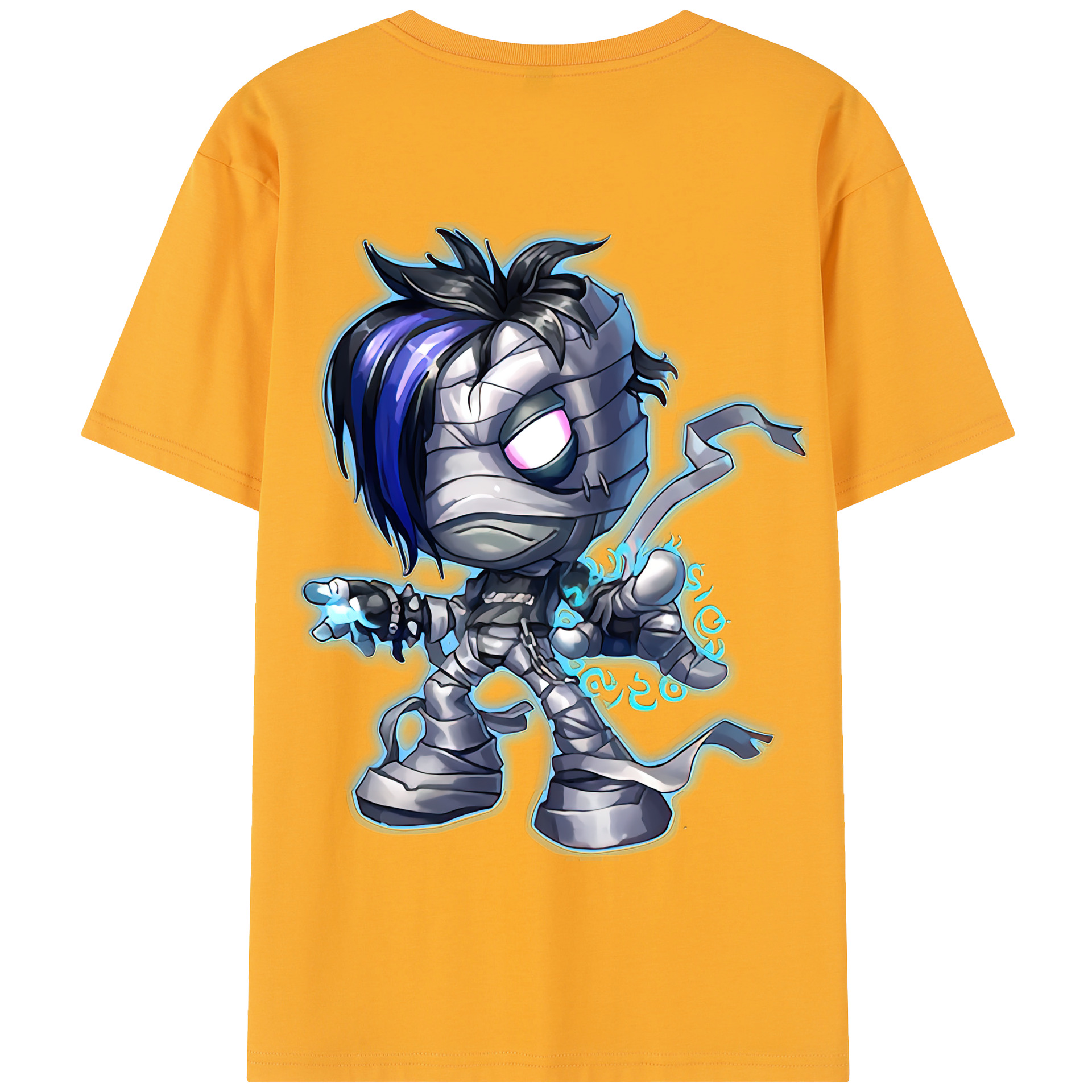 リーグ・オブ・レジェンド League of Legends LOL 綿100％半袖Tシャツ（背面プリント）