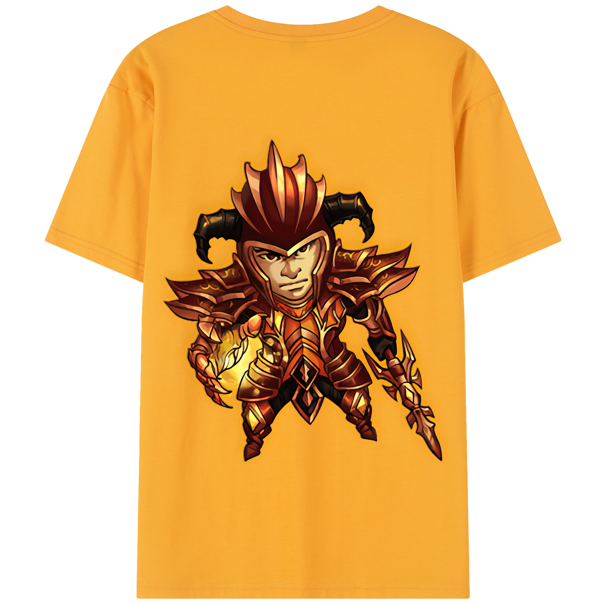 リーグ・オブ・レジェンド League of Legends LOL 綿100％半袖Tシャツ（背面プリント）