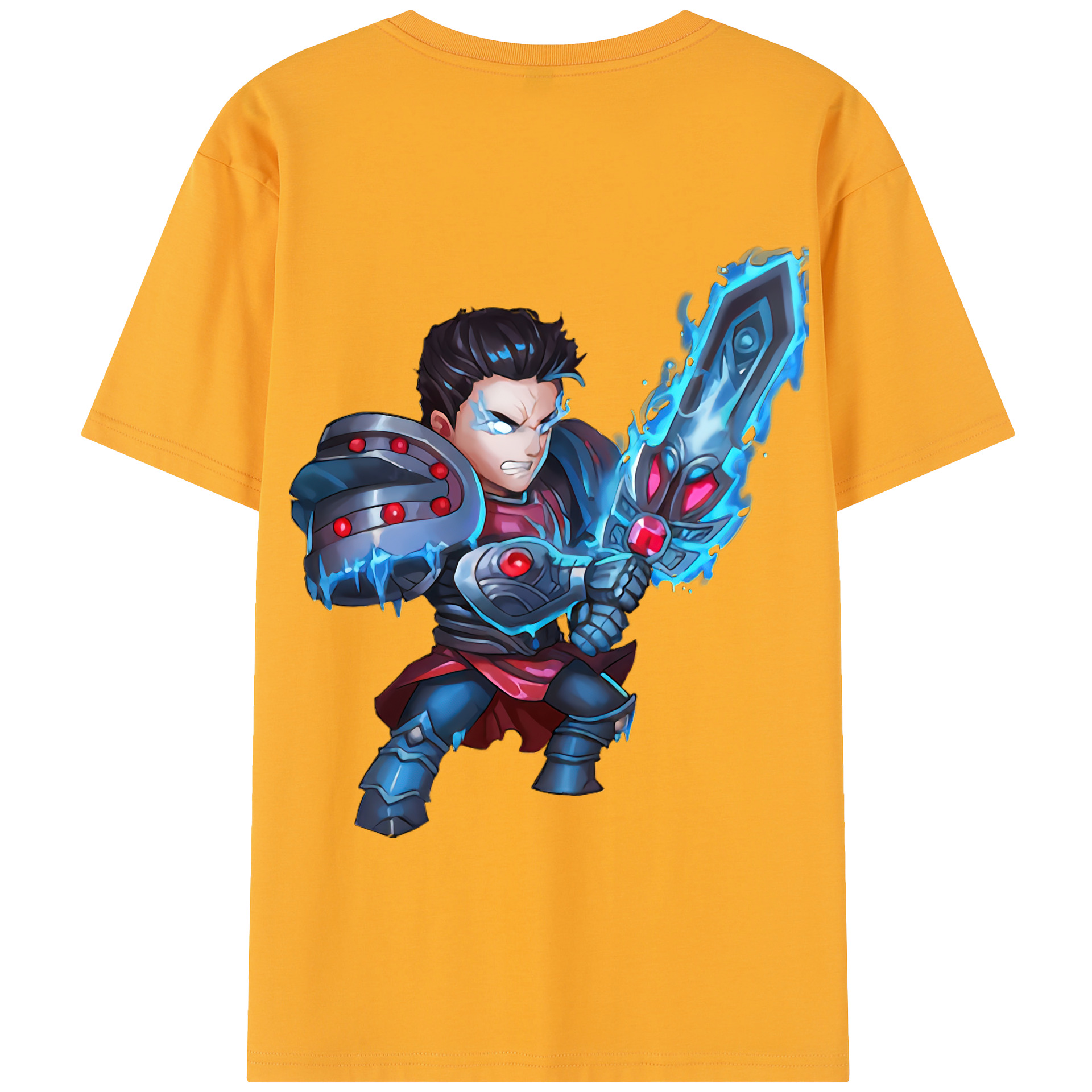 リーグ・オブ・レジェンド League of Legends LOL 綿100％半袖Tシャツ（背面プリント）