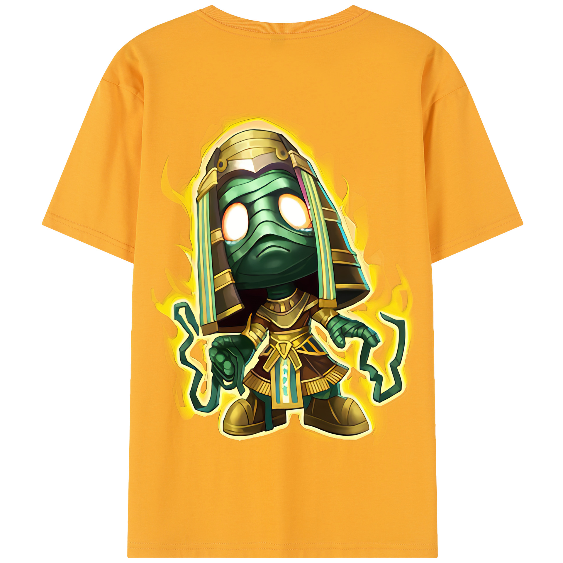 リーグ・オブ・レジェンド League of Legends LOL 綿100％半袖Tシャツ（背面プリント）