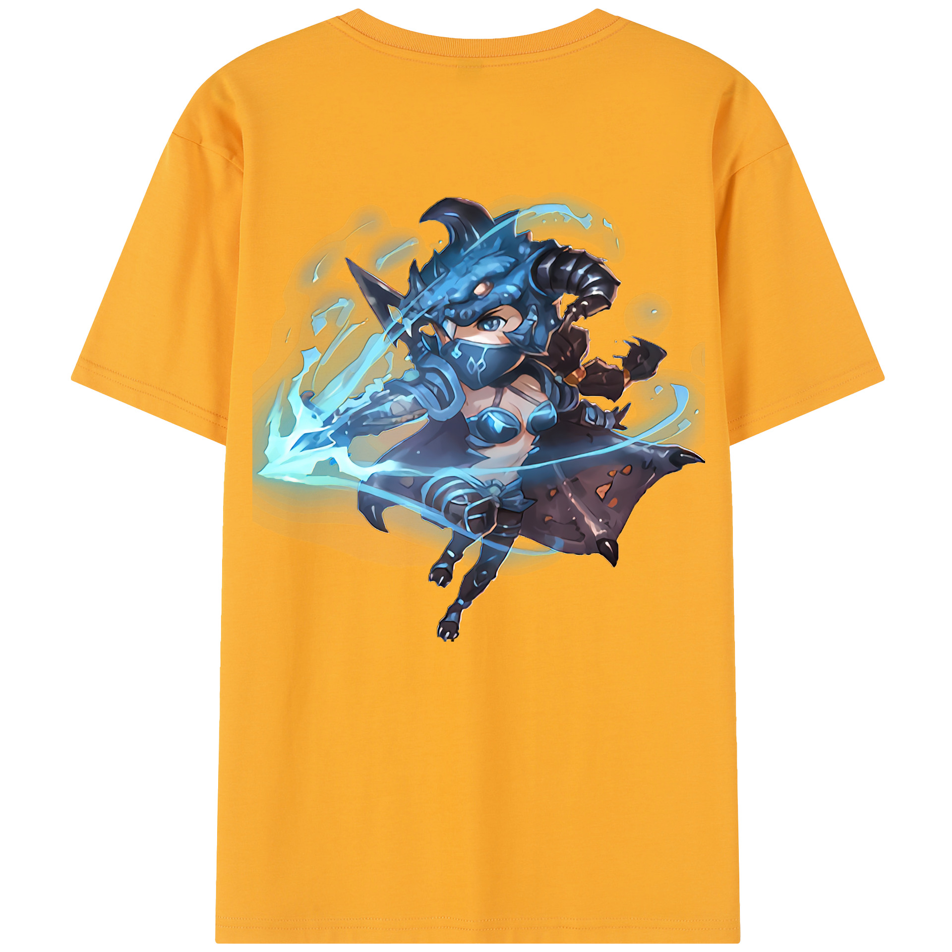 リーグ・オブ・レジェンド League of Legends LOL 綿100％半袖Tシャツ（背面プリント）