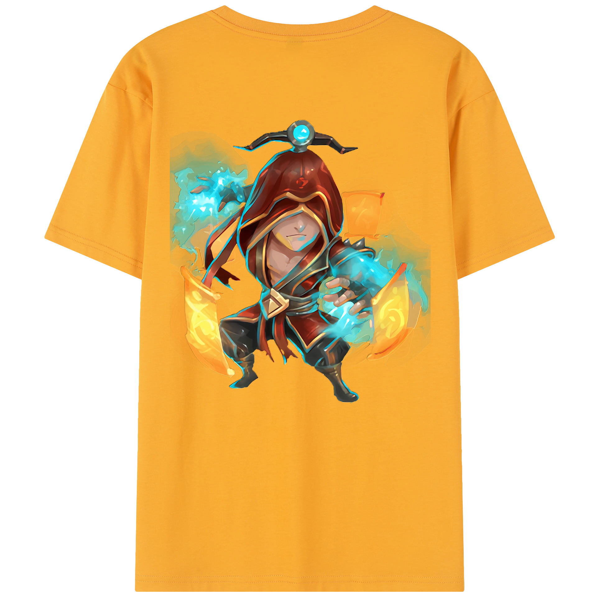 リーグ・オブ・レジェンド League of Legends LOL 綿100％半袖Tシャツ（背面プリント）
