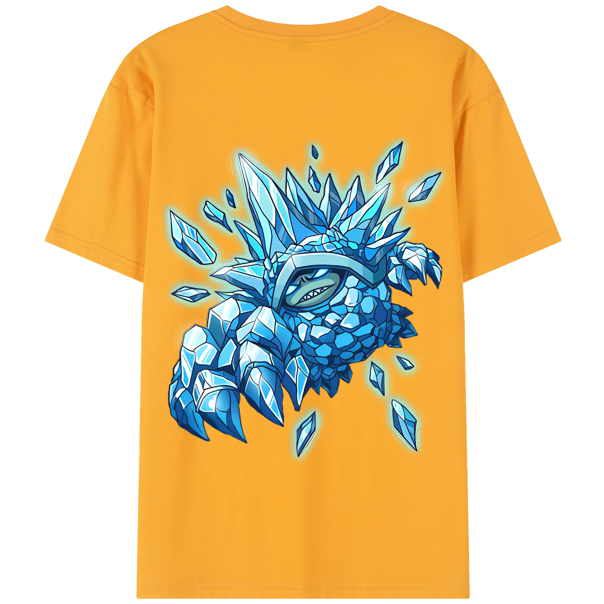 （画像用） リーグ・オブ・レジェンド League of Legends LOL 綿100％半袖Tシャツ（背面プリント）