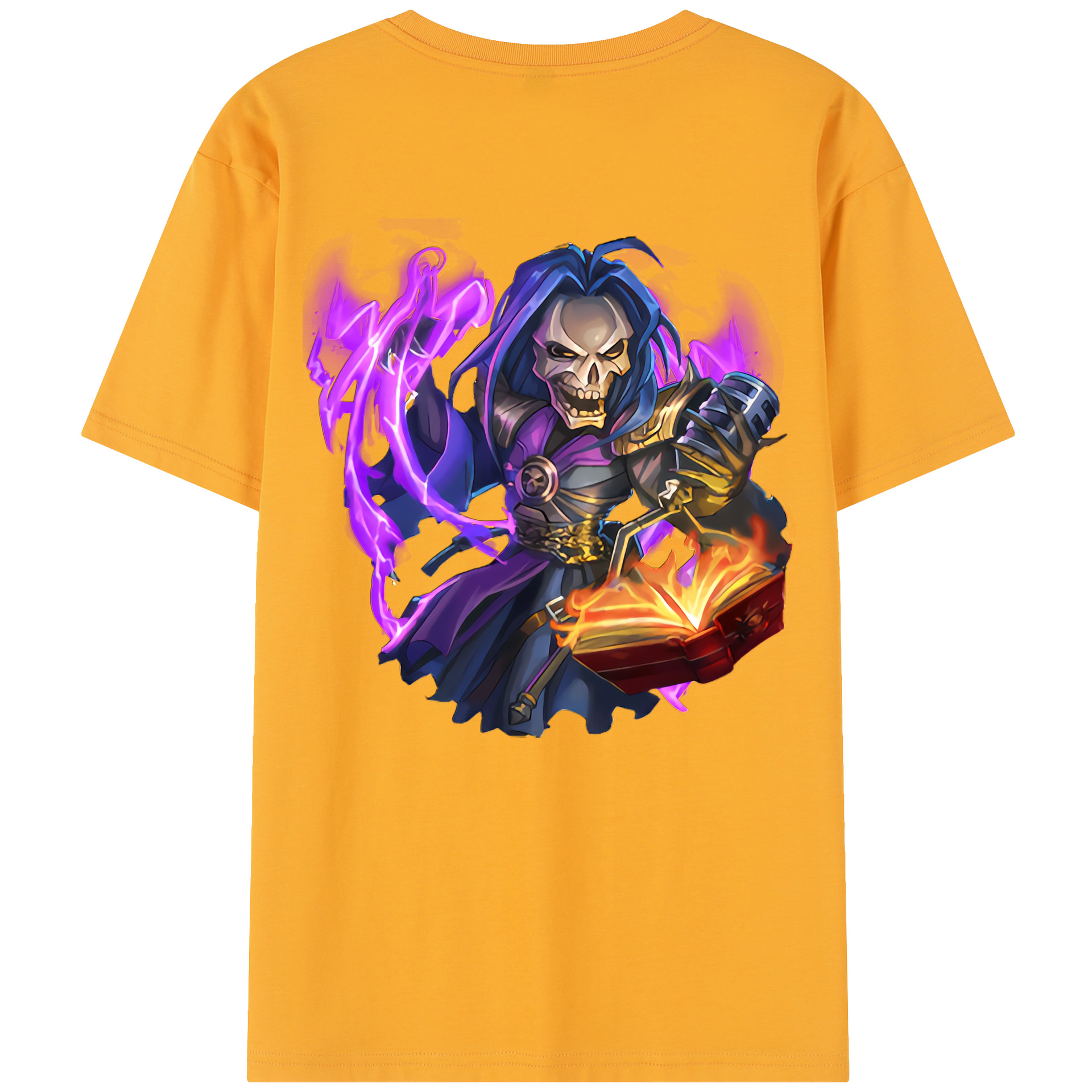 リーグ・オブ・レジェンド League of Legends LOL 綿100％半袖Tシャツ（背面プリント）
