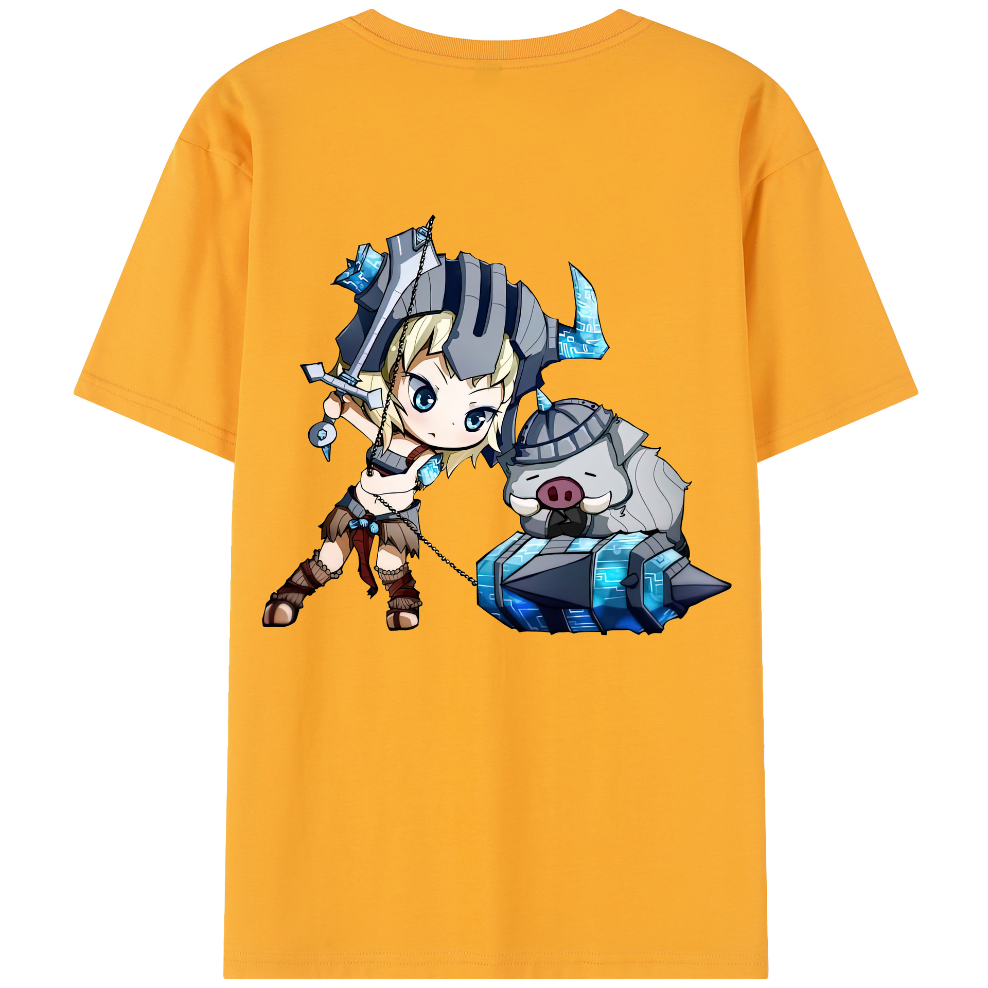 リーグ・オブ・レジェンド League of Legends LOL 綿100％半袖Tシャツ（背面プリント）