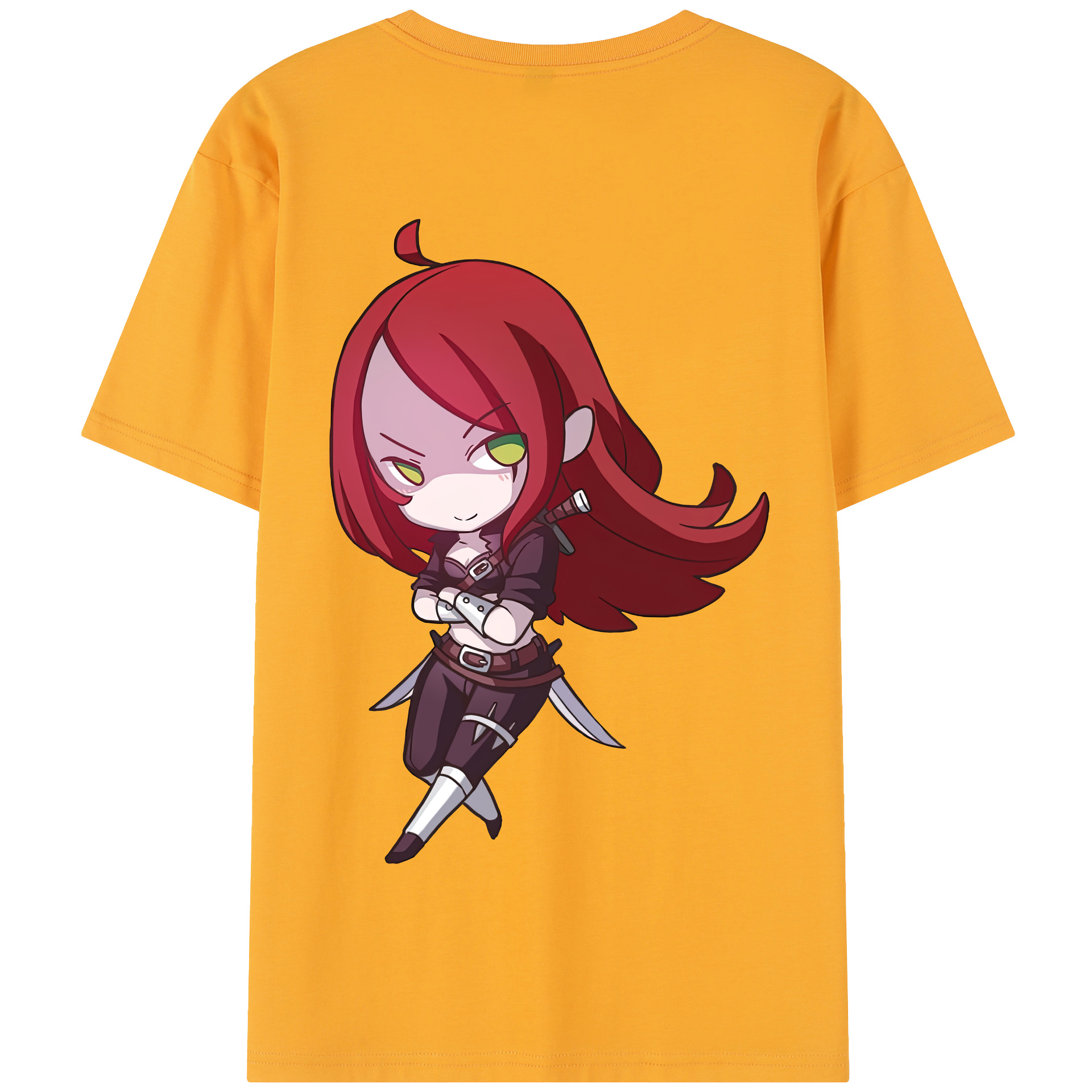 リーグ・オブ・レジェンド League of Legends LOL 綿100％半袖Tシャツ（背面プリント）