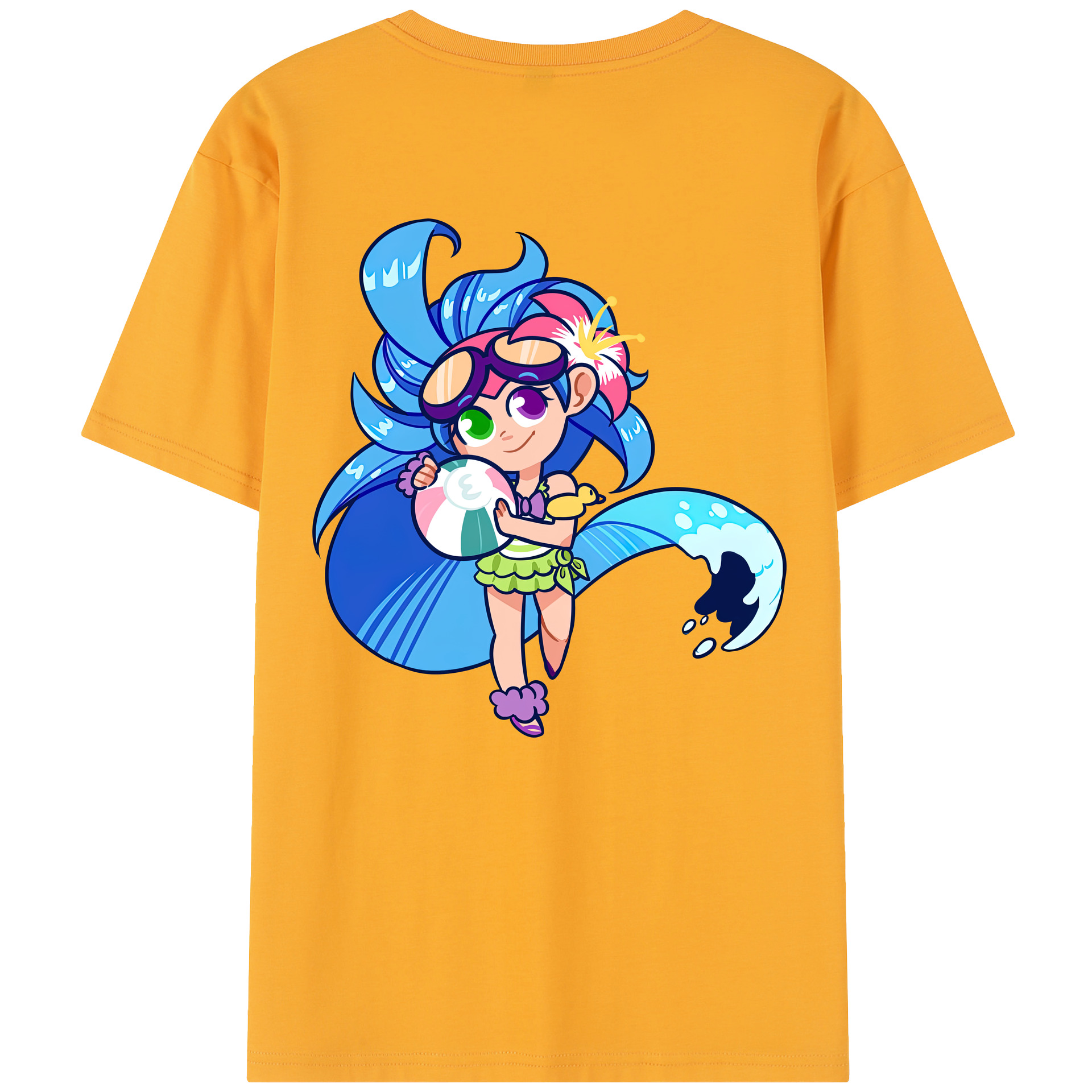 リーグ・オブ・レジェンド League of Legends LOL 綿100％半袖Tシャツ（背面プリント）