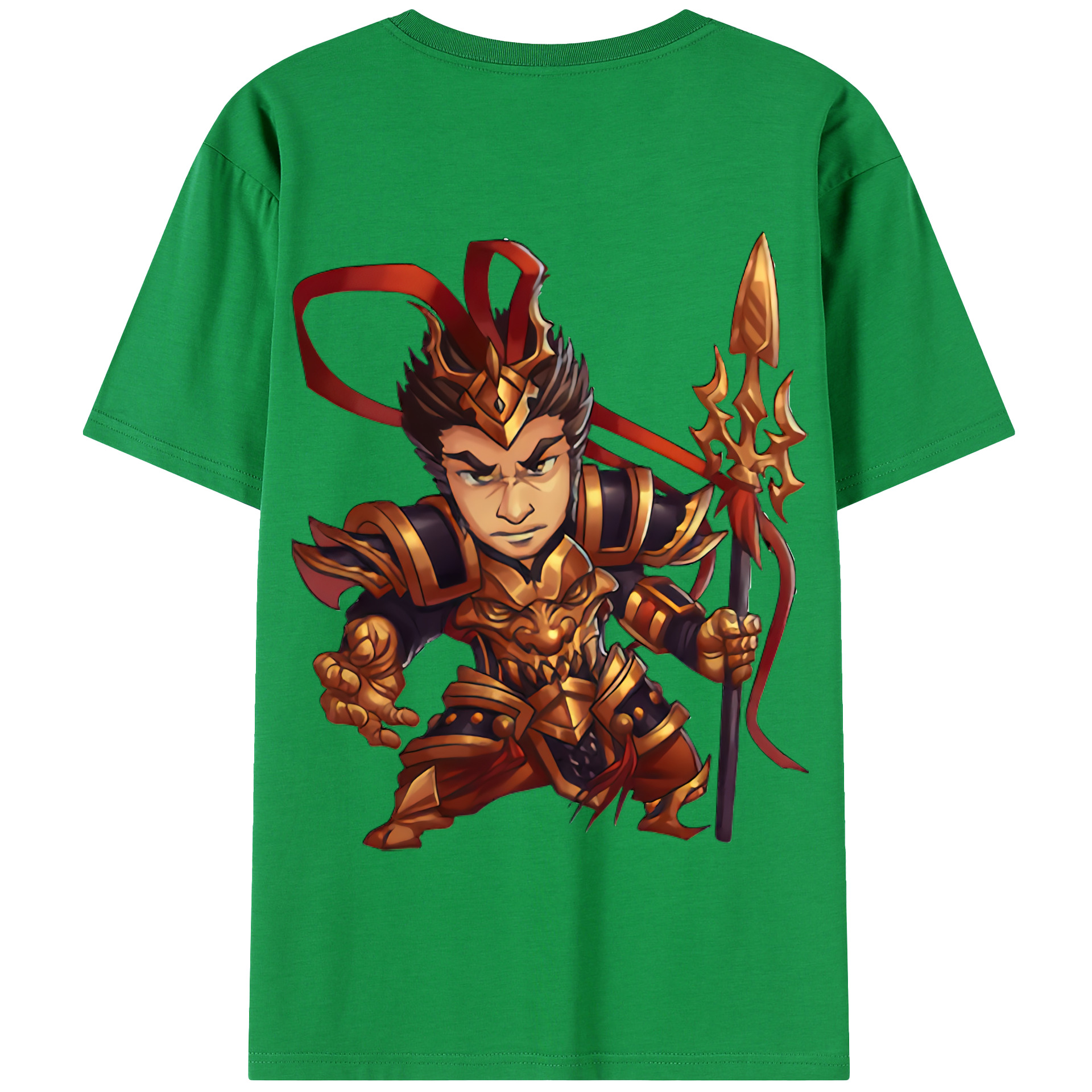 リーグ・オブ・レジェンド League of Legends LOL 綿100％半袖Tシャツ（背面プリント）