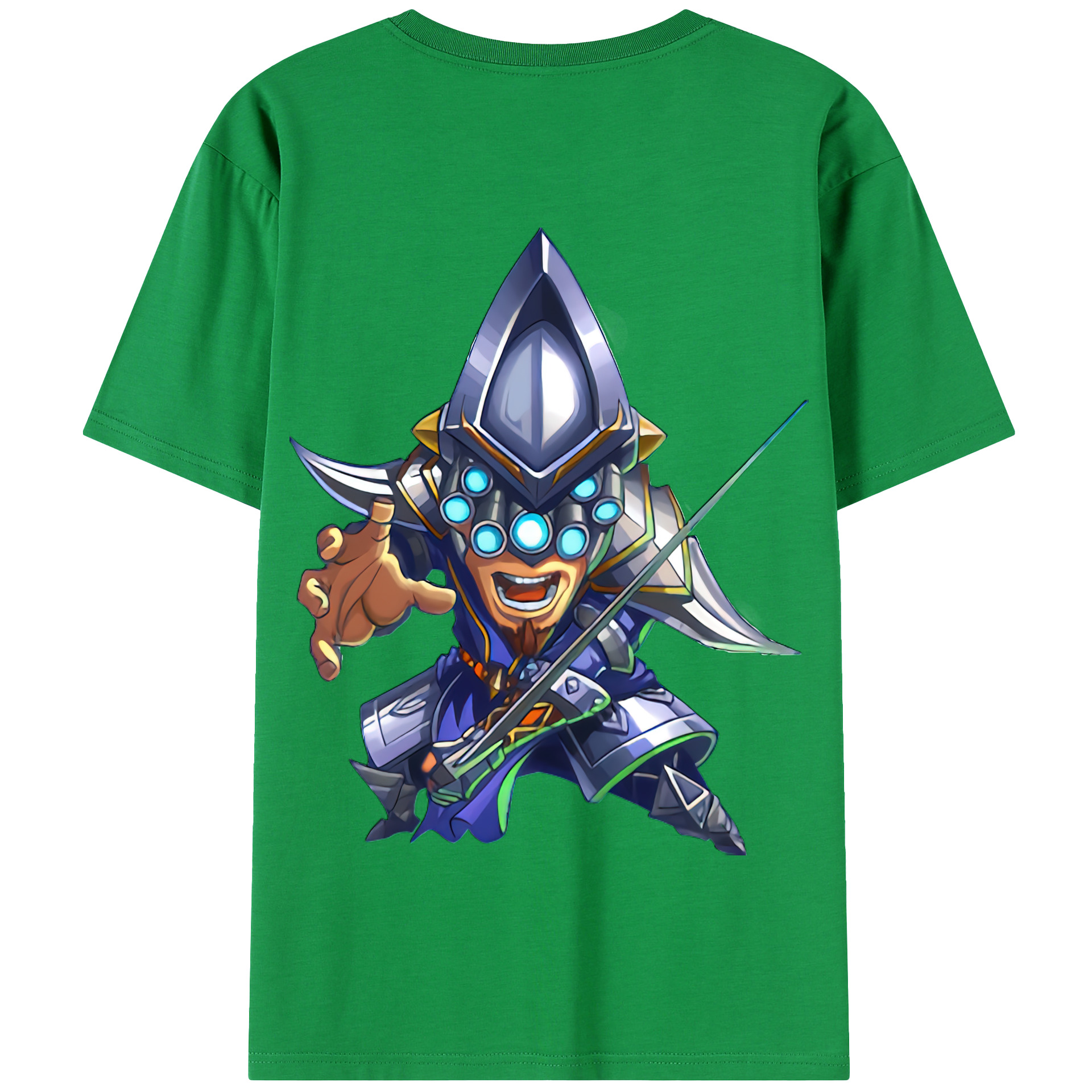 リーグ・オブ・レジェンド League of Legends LOL 綿100％半袖Tシャツ（背面プリント）