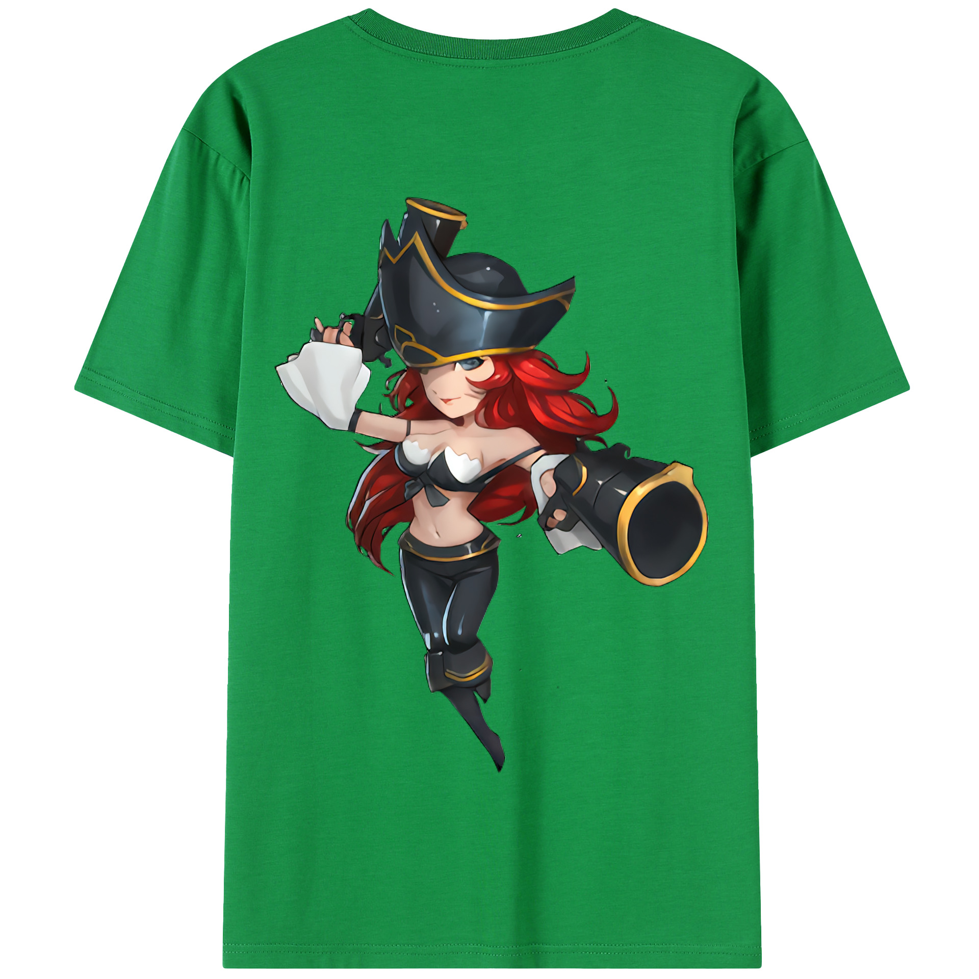 リーグ・オブ・レジェンド League of Legends LOL 綿100％半袖Tシャツ（背面プリント）