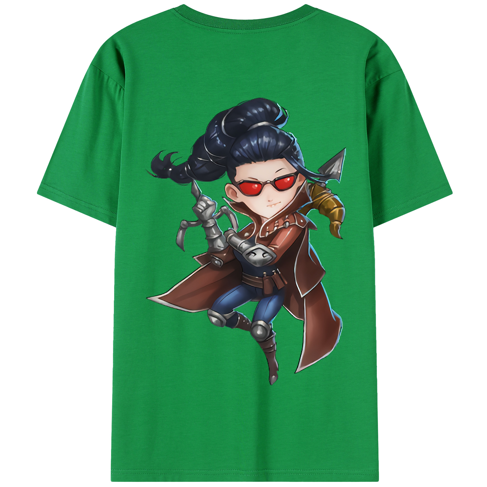 リーグ・オブ・レジェンド League of Legends LOL 綿100％半袖Tシャツ（背面プリント）