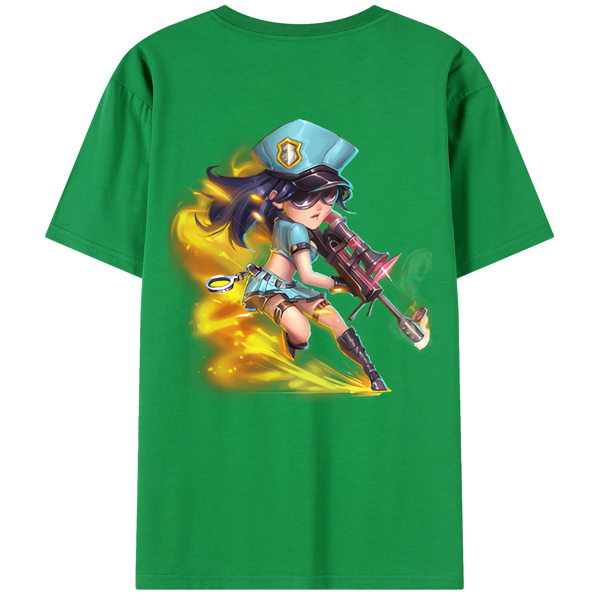 リーグ・オブ・レジェンド League of Legends LOL 綿100％半袖Tシャツ（背面プリント）
