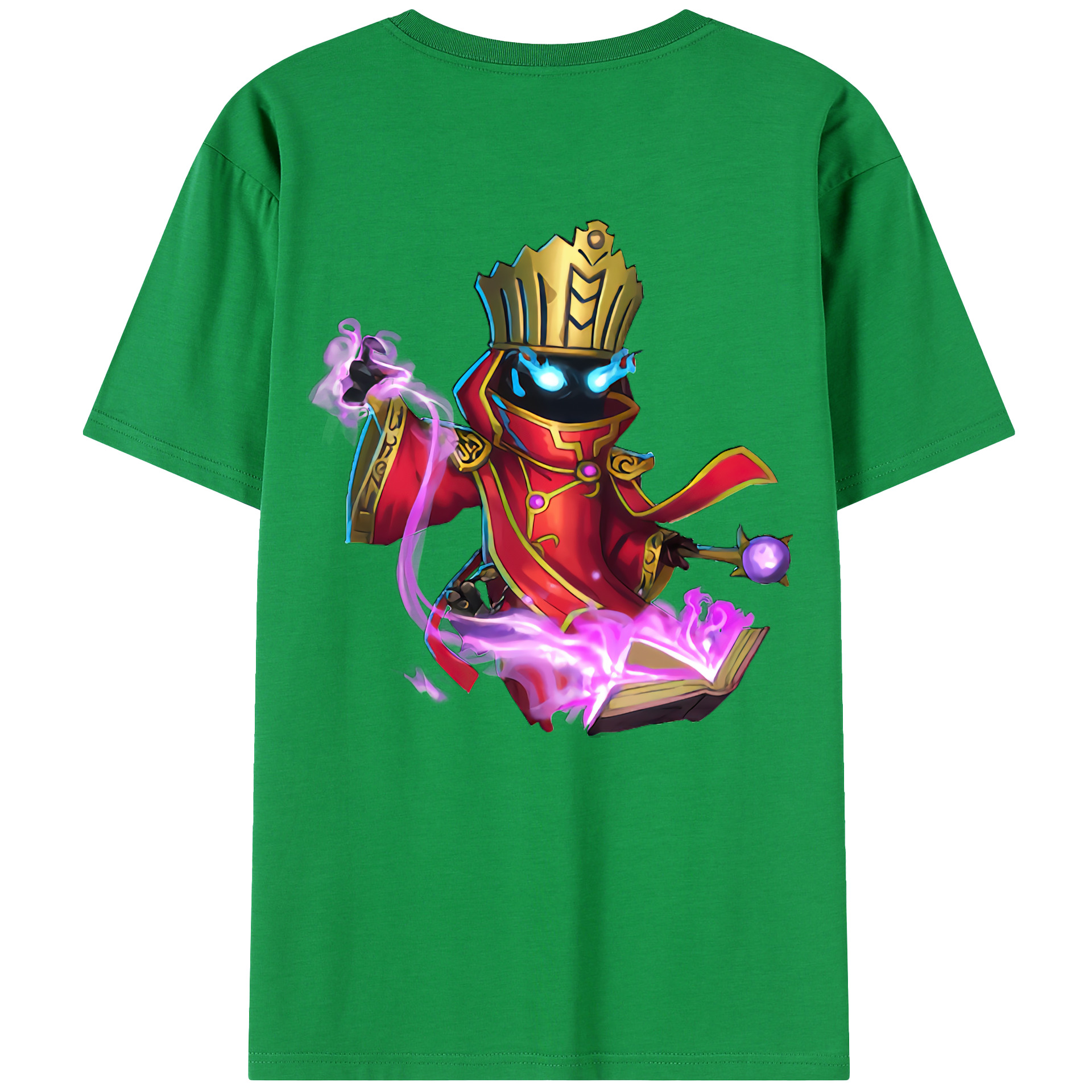 リーグ・オブ・レジェンド League of Legends LOL 綿100％半袖Tシャツ（背面プリント）
