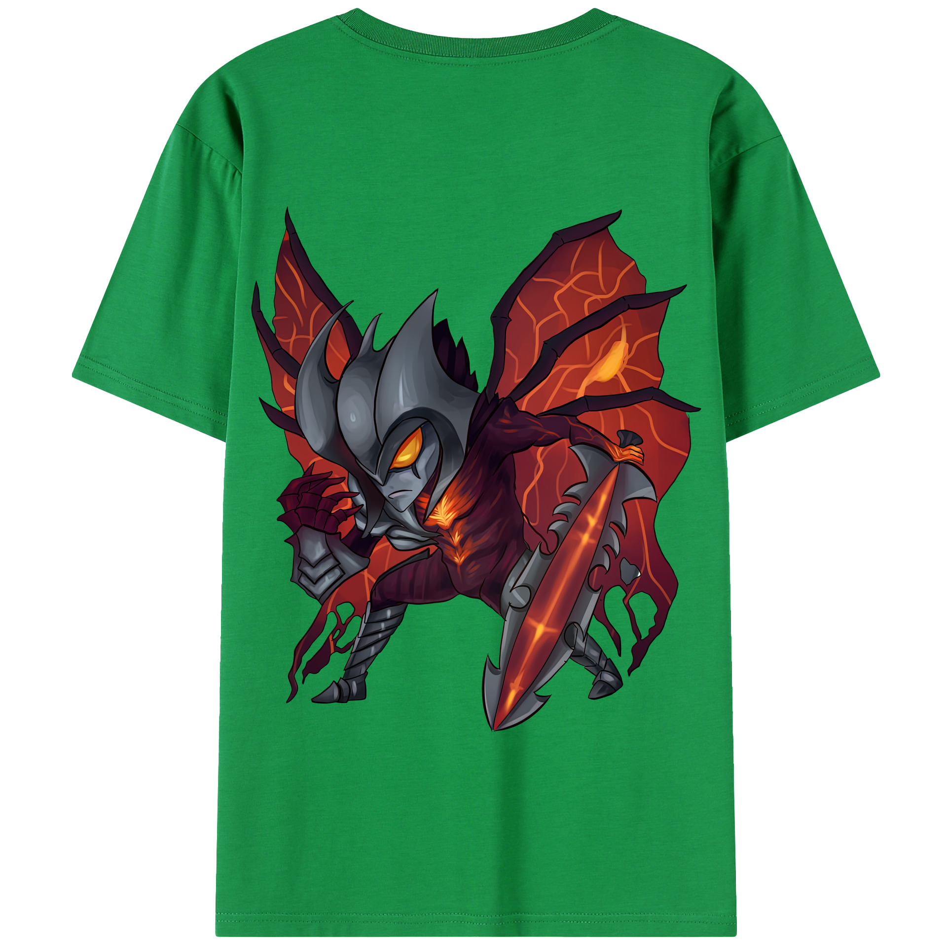 リーグ・オブ・レジェンド League of Legends LOL 綿100％半袖Tシャツ（背面プリント）