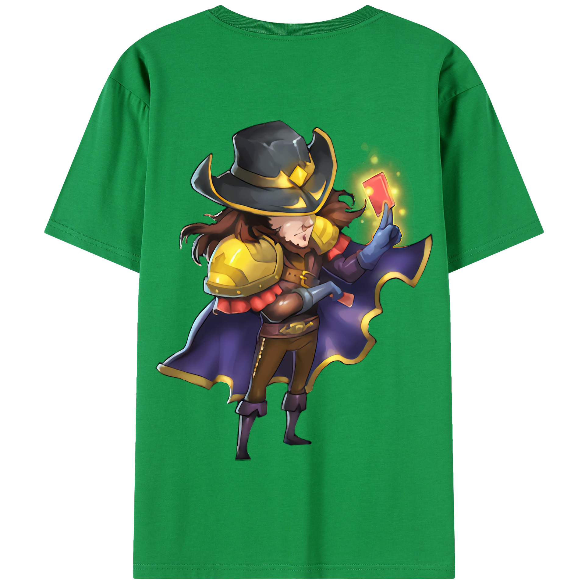リーグ・オブ・レジェンド League of Legends LOL 綿100％半袖Tシャツ（背面プリント）