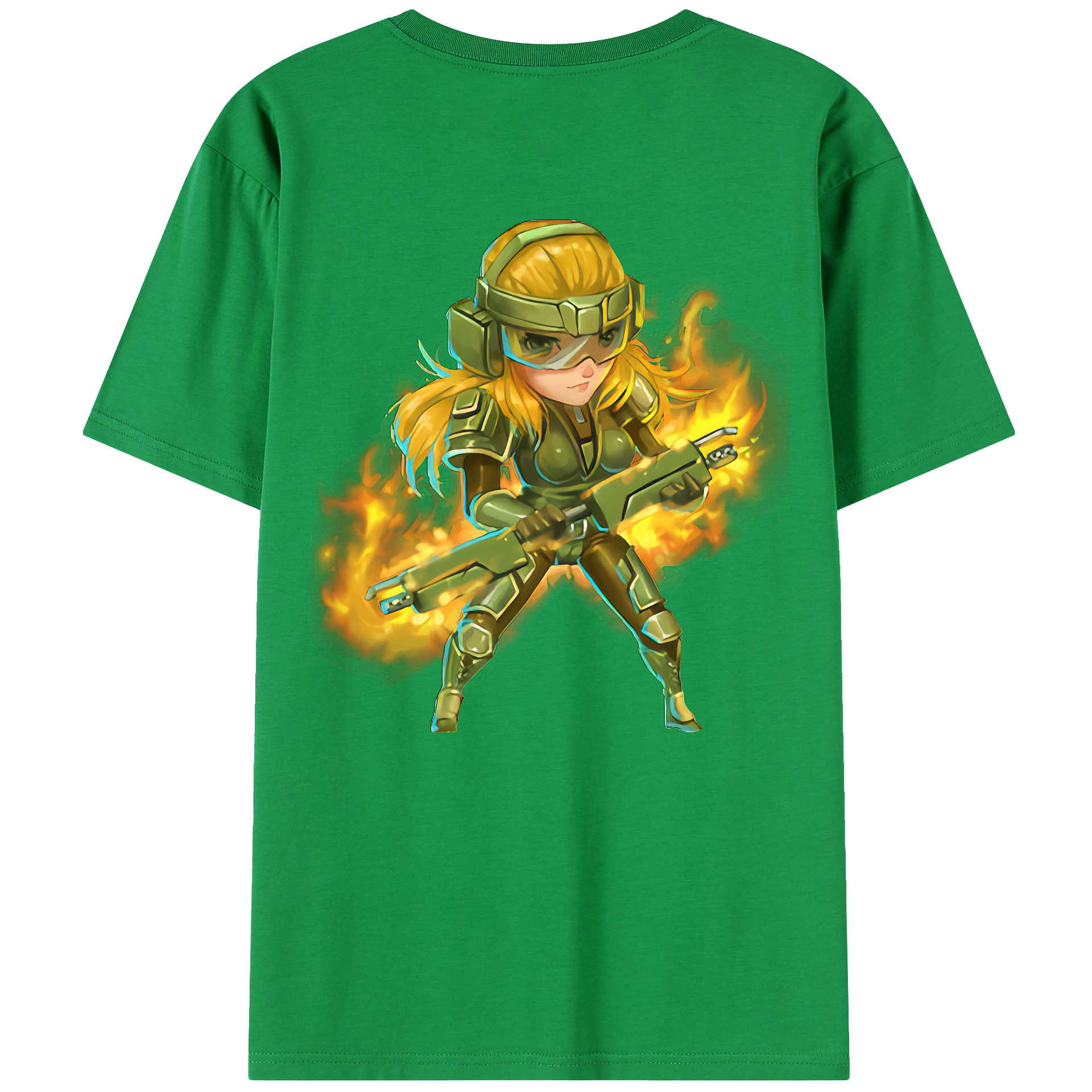 リーグ・オブ・レジェンド League of Legends LOL 綿100％半袖Tシャツ（背面プリント）