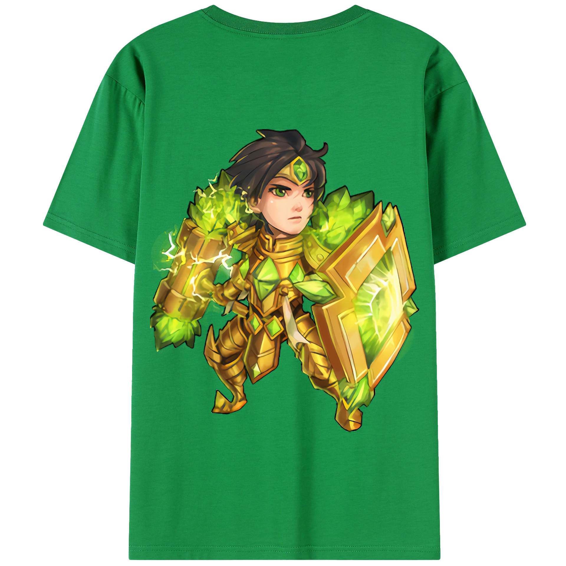 リーグ・オブ・レジェンド League of Legends LOL 綿100％半袖Tシャツ（背面プリント）