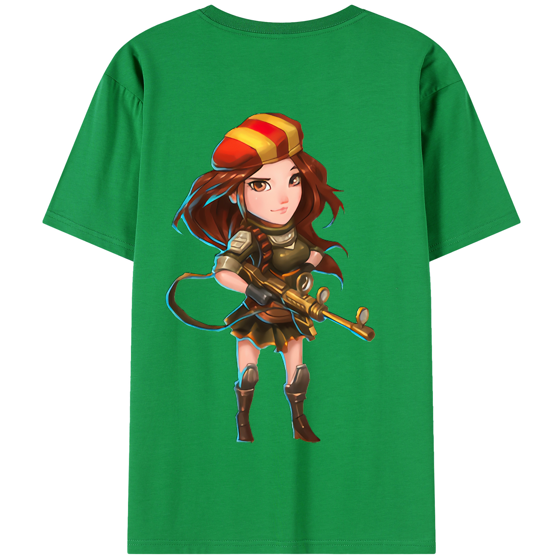 リーグ・オブ・レジェンド League of Legends LOL 綿100％半袖Tシャツ（背面プリント）