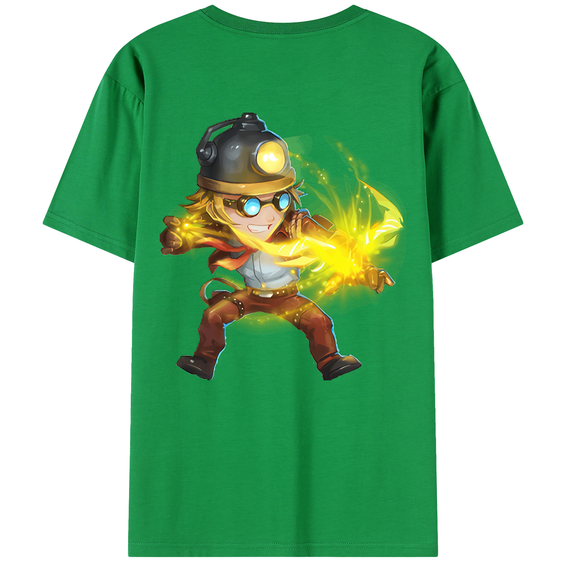 リーグ・オブ・レジェンド League of Legends LOL 綿100％半袖Tシャツ（背面プリント）